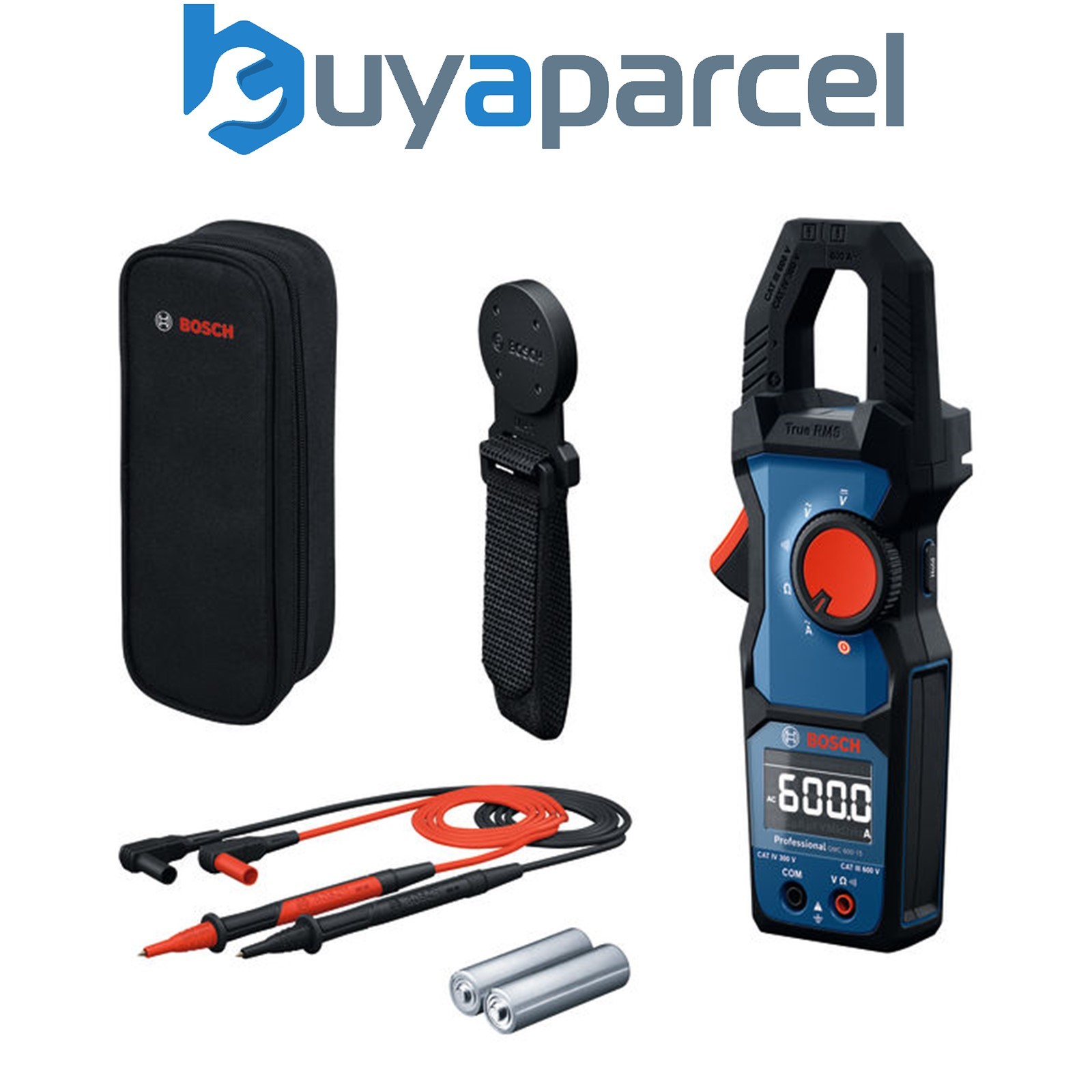Bosch PRO Clamp meter GMC 600-15 + MH 1 Carton box 0601077601