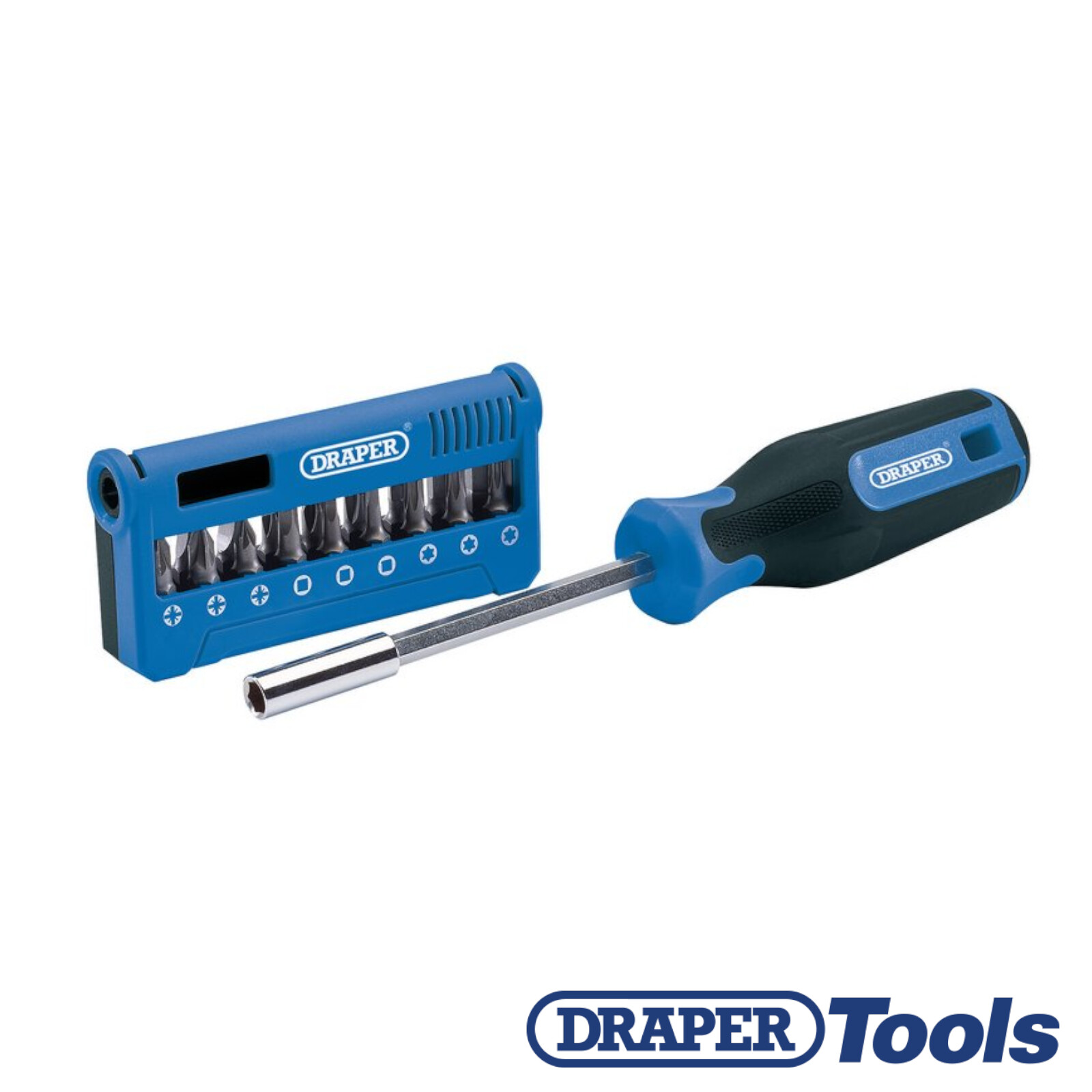 Draper 04497 SBS19 19 Piece Screwdriver and Bit Set In Case