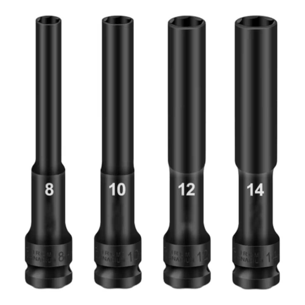 4pcs Drive Socket Wrench Tire Removal Tools Adapter Spanner Converter O3P72766