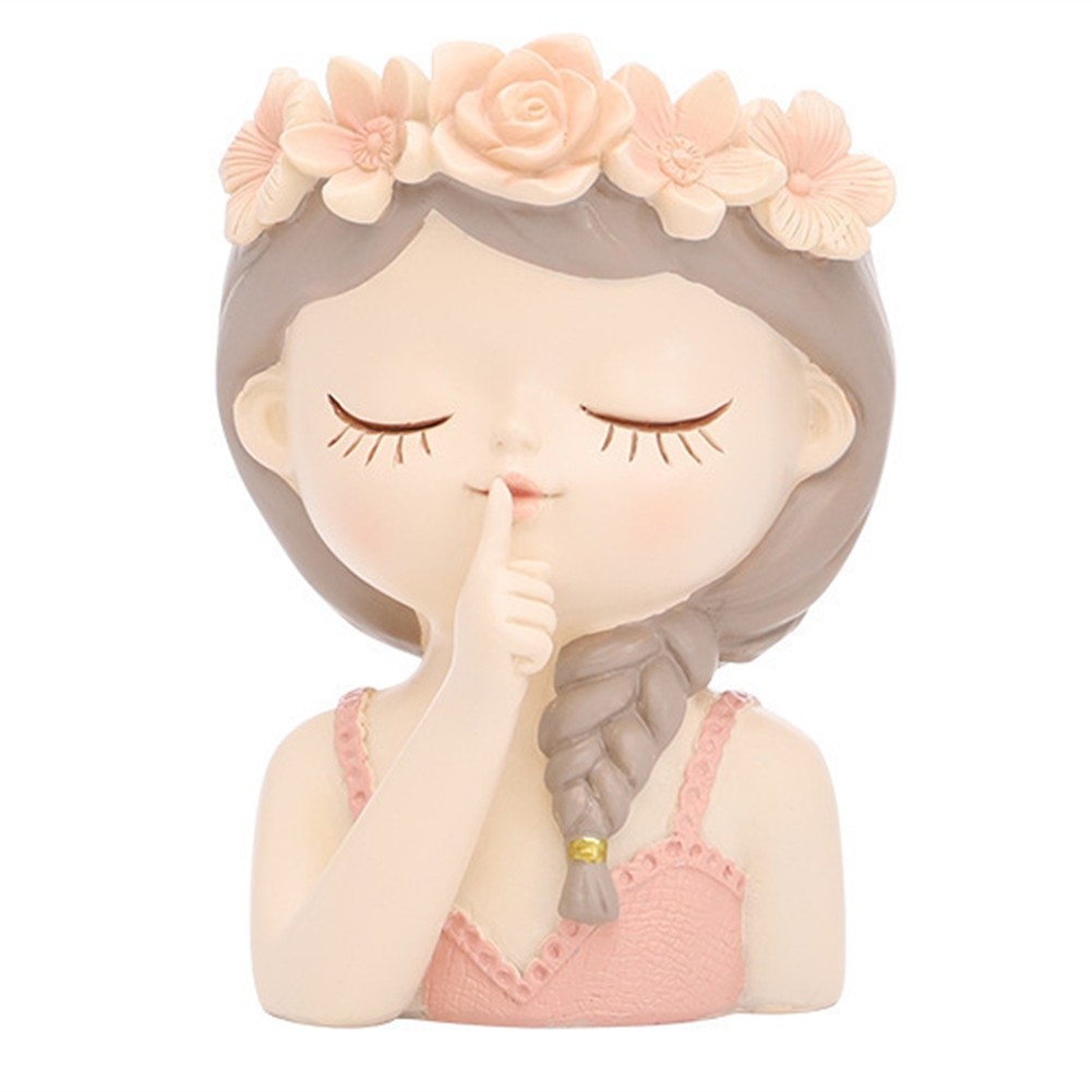 4X(Small Fairy Plant Pot Kit with Drainage Hole 4 Inch Indoor Cactus Pot3217