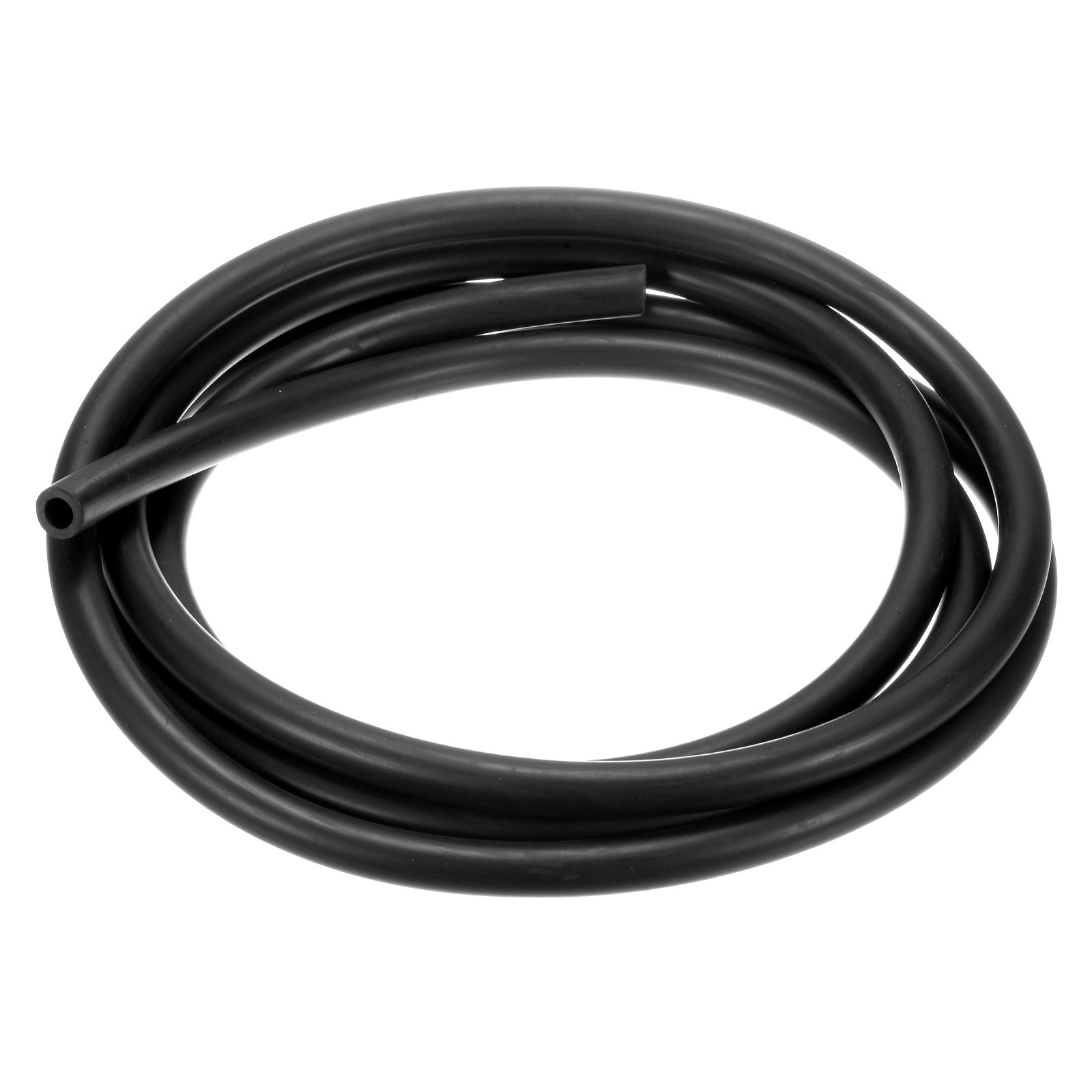 Lubricating Oil Hoses, 8mm ID 9.84FT Rubber Tubing for Garden [Black]