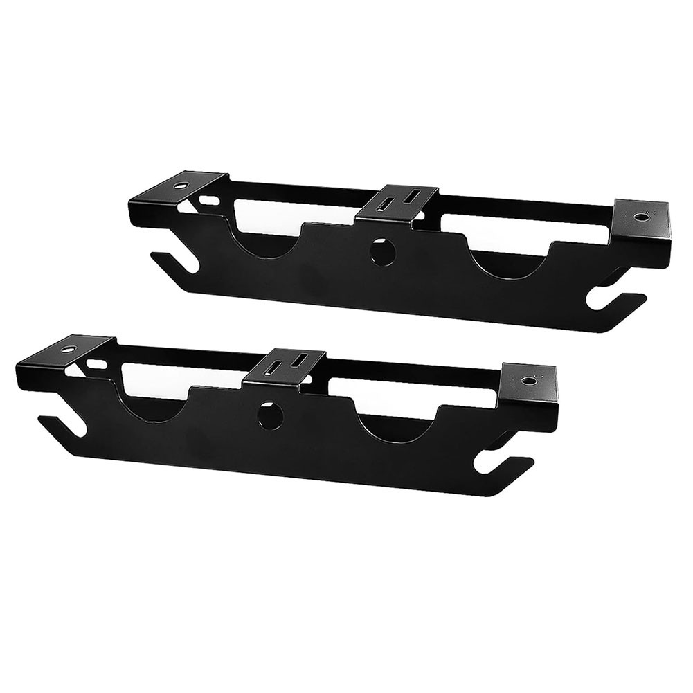 2Pcs Metal Angle Grinder Holder Rack, 4 Bay Angle Grinder Stands with Wire9878