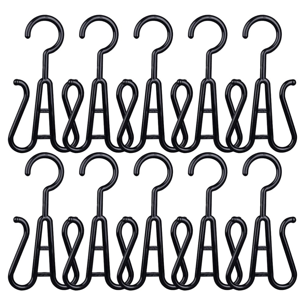 50Pcs Shoes Drying Rack Shoe Display Hooks for Shop Home Supermarket Mall X6I7