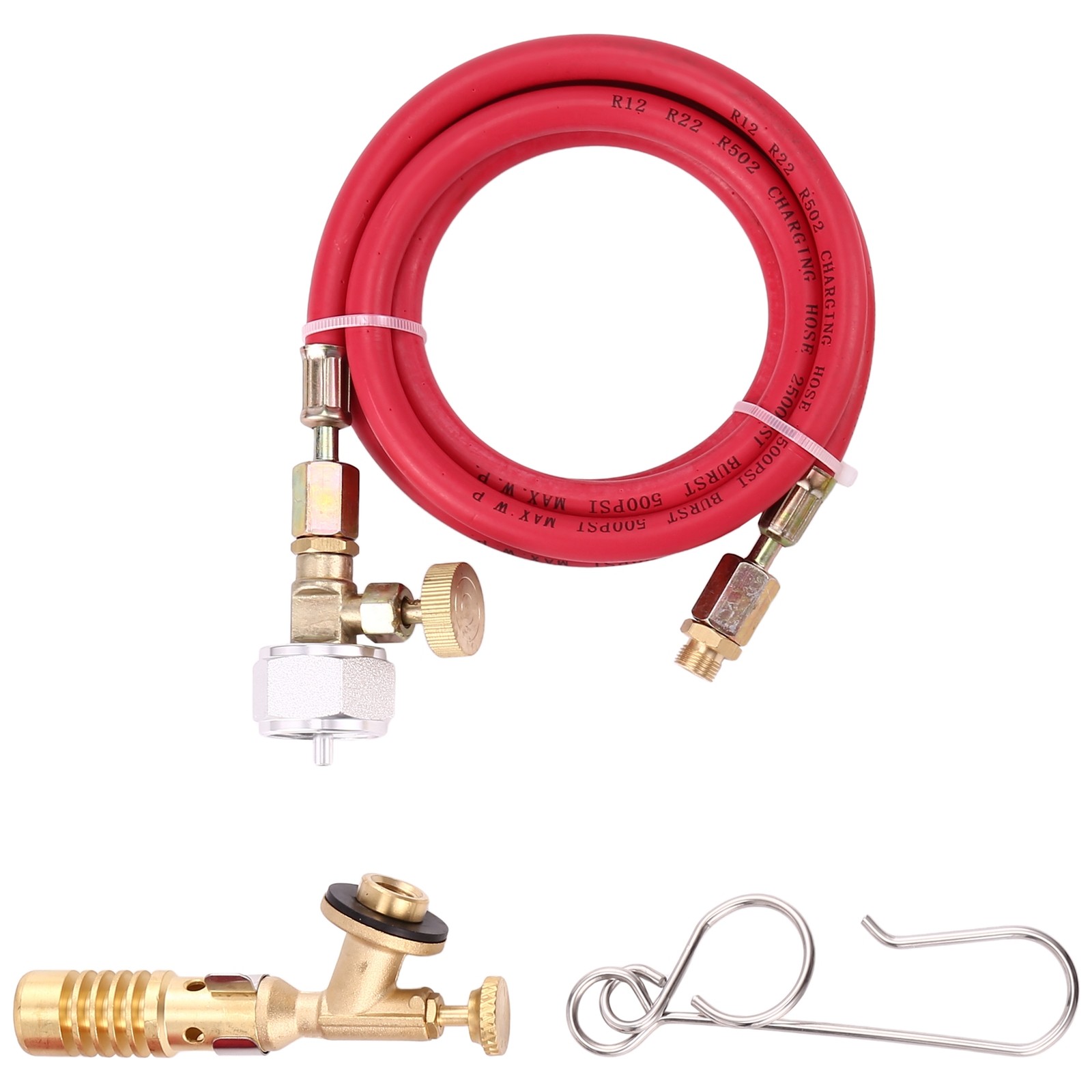 for Mapp Gas Turbo Torch Plumbing Turbo Torch with Hose for Solder Propane7581