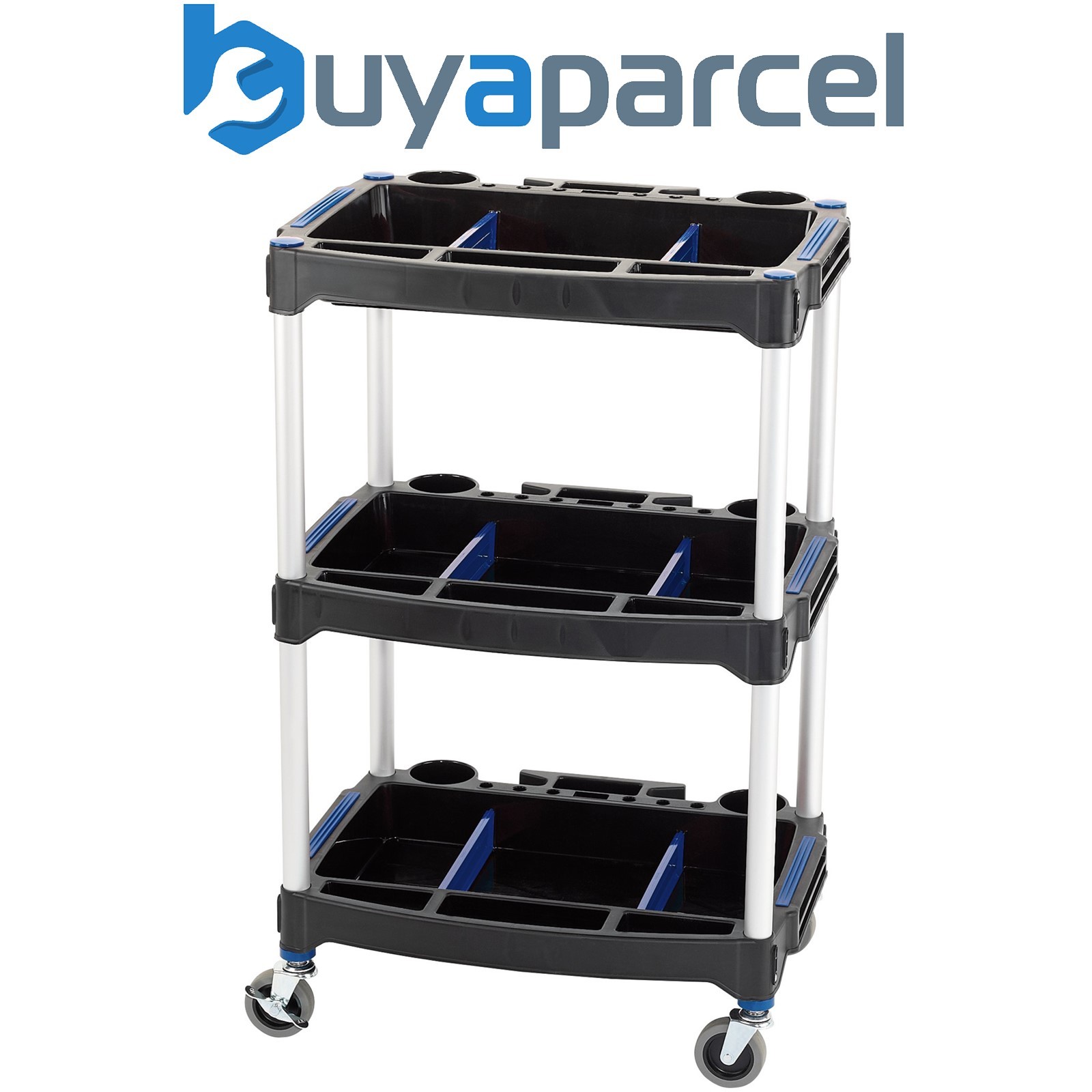 Draper 04612 3 Tier Workshop Trolley