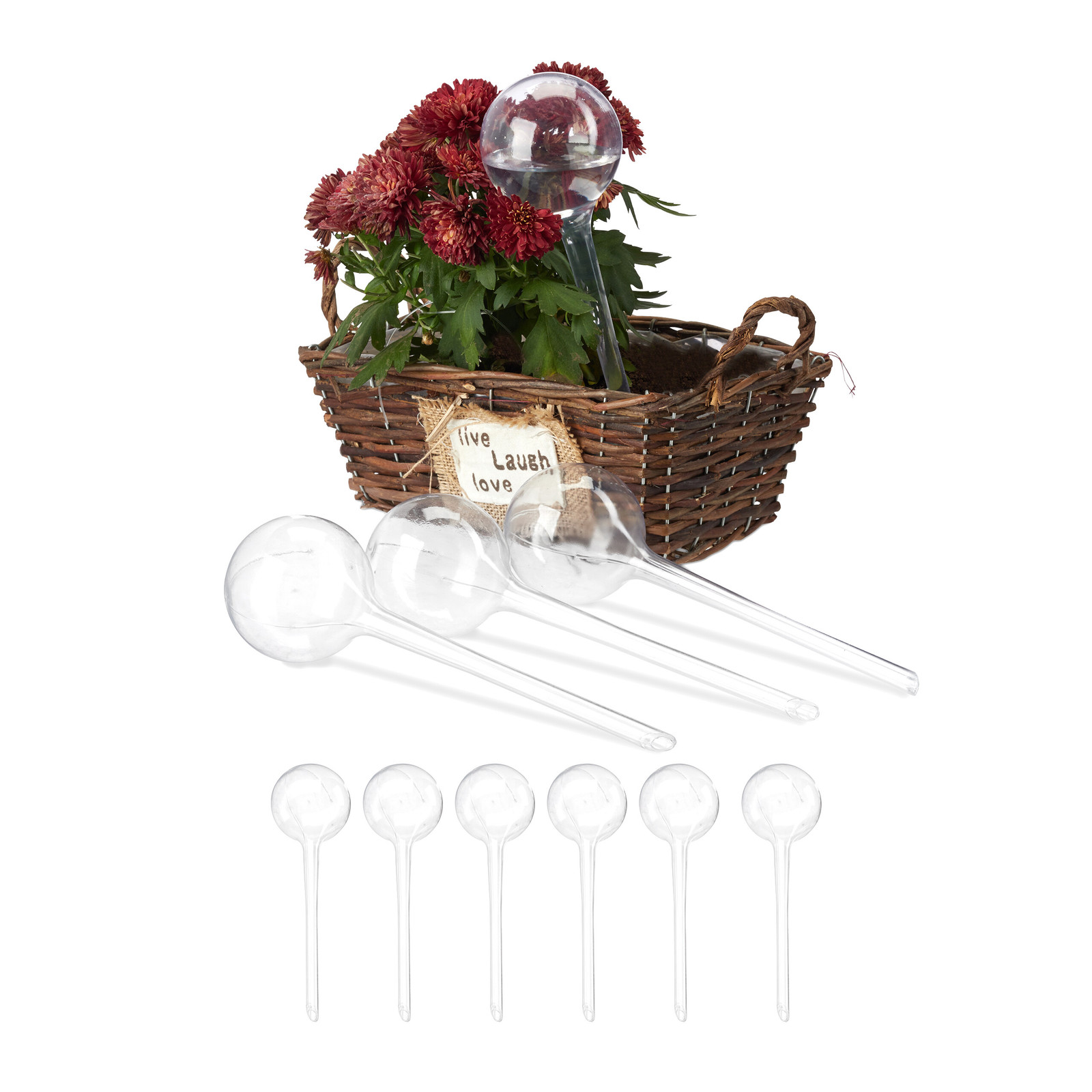 Watering globes Plant Irrigation Devices Automatic Water Dispenser Transparent