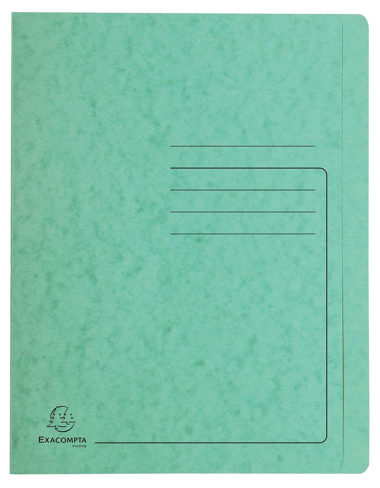 Exacompta - Ref 39993E - Flat Bar File - Suitable for A4 Documents, Pre-Printed