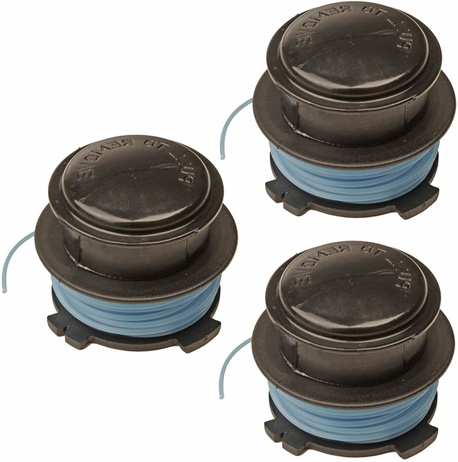 Spool & Line for POULAN PP113 Featherlite Plus Strimmer Trimmer x 3