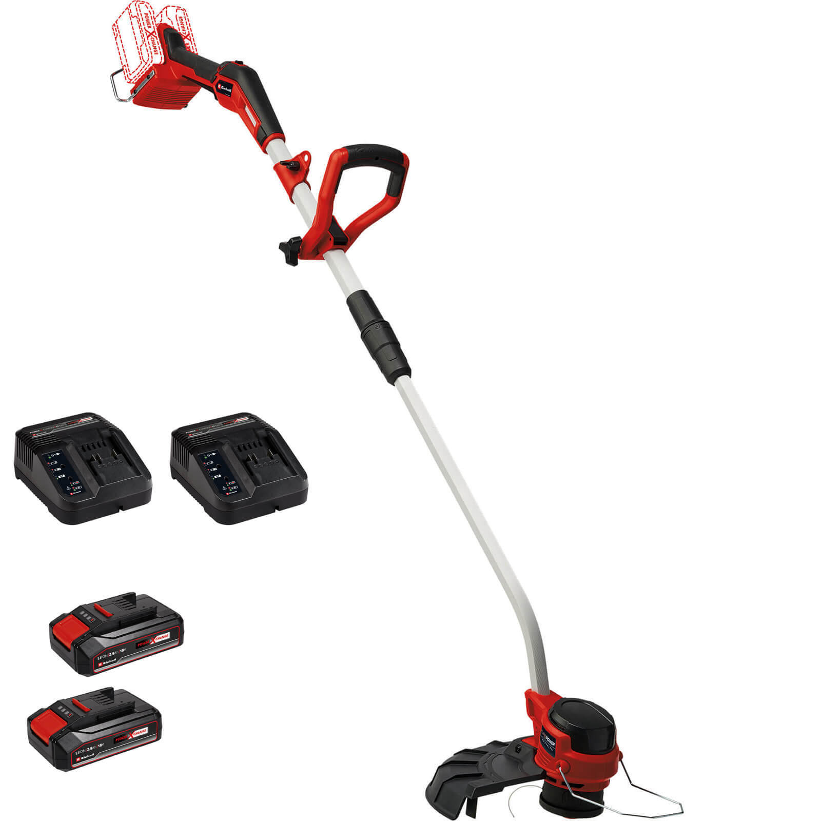 Einhell Professional GP-CT 36/35 Li BL 36v Cordless Grass Trimmer 350mm 2 x 2.5a