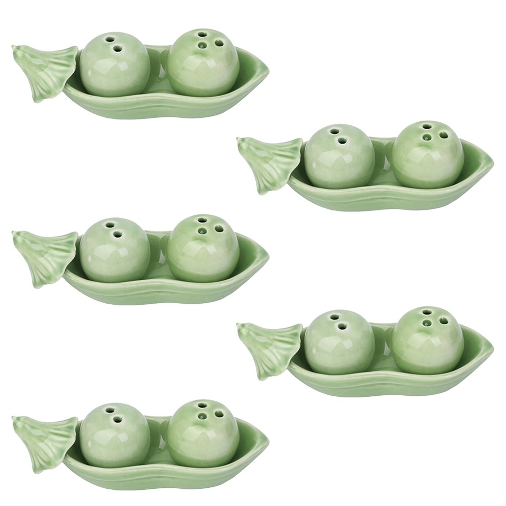 Spice Jar Cute Pea Pepper Seasoning Bottle Wedding Gift Set Kitchen3579