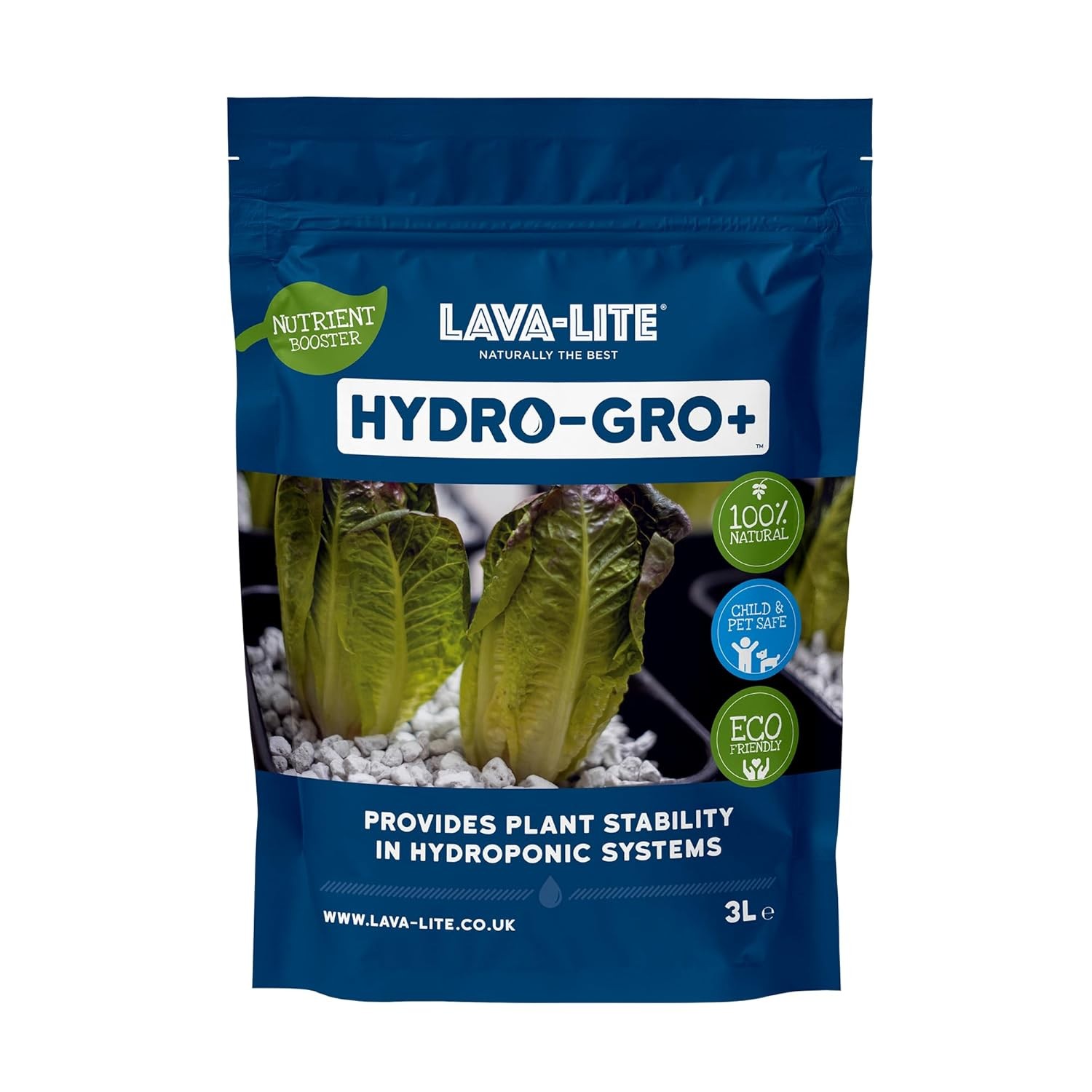 Lava-Lite Hydro-Gro+ Hydroponic Media Aquaponics Media Perfect for Growing Heal