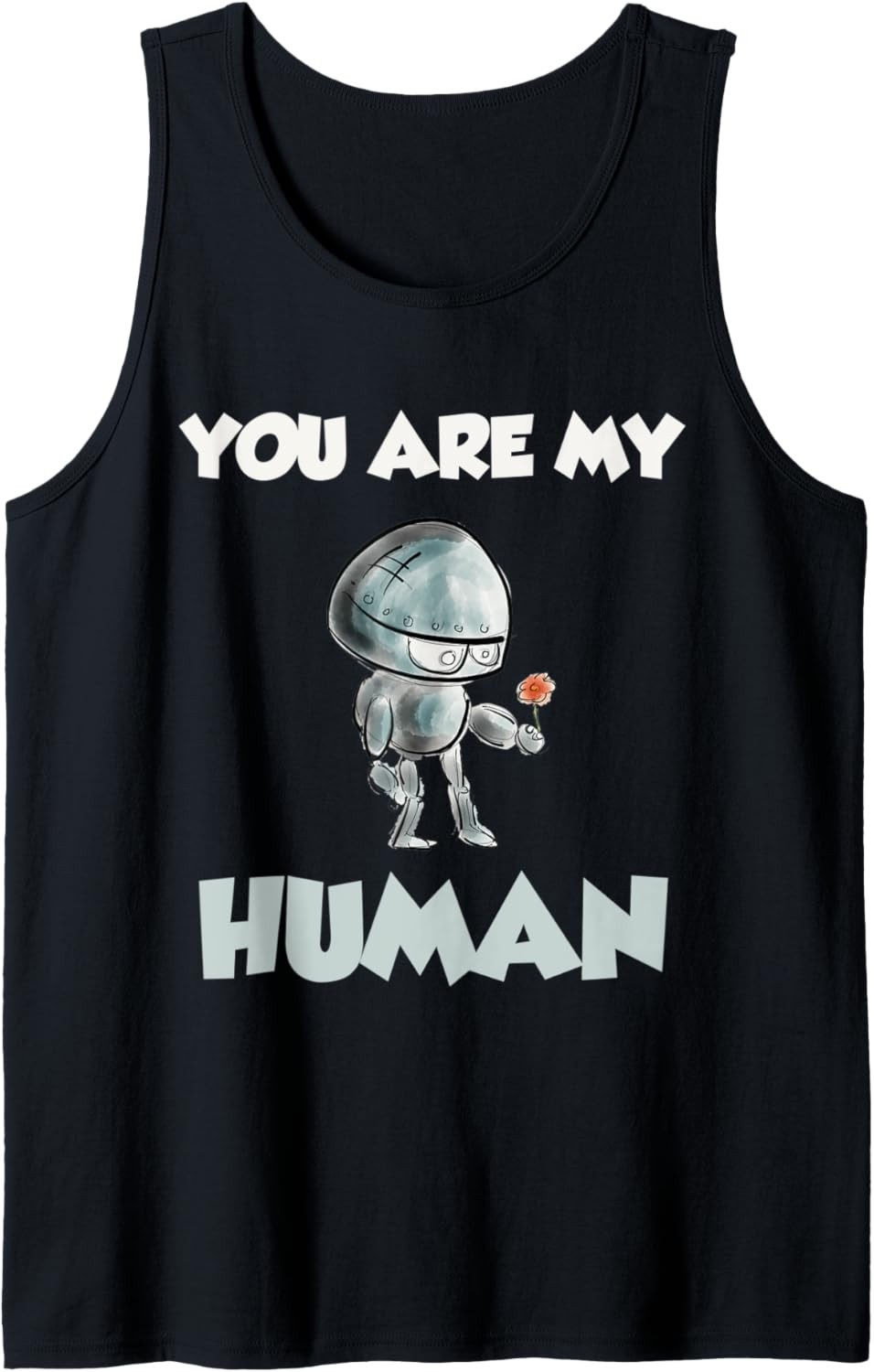 Funny Valentine's Day gift for her or him Tank Top
