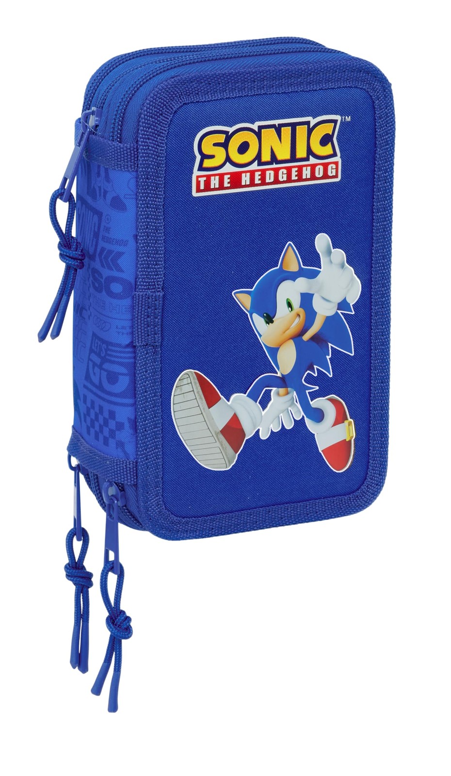 SONIC – School Pencil Case with 37 Tools Included, Children's Pencil Case, Child