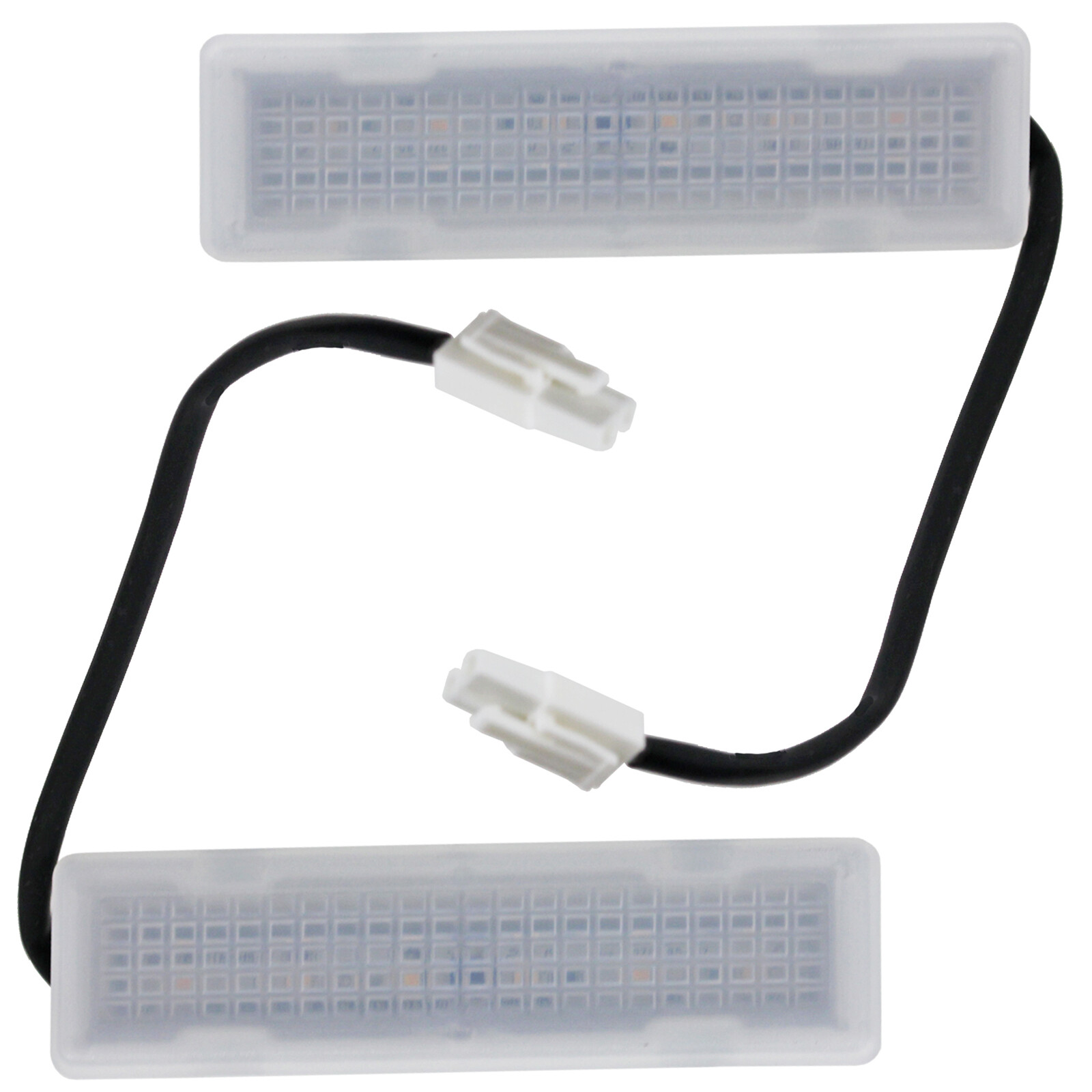 UNIVERSAL Cooker Hood LED Light Box Vent Extractor Lamp 114mm 1.6W Pack of 2