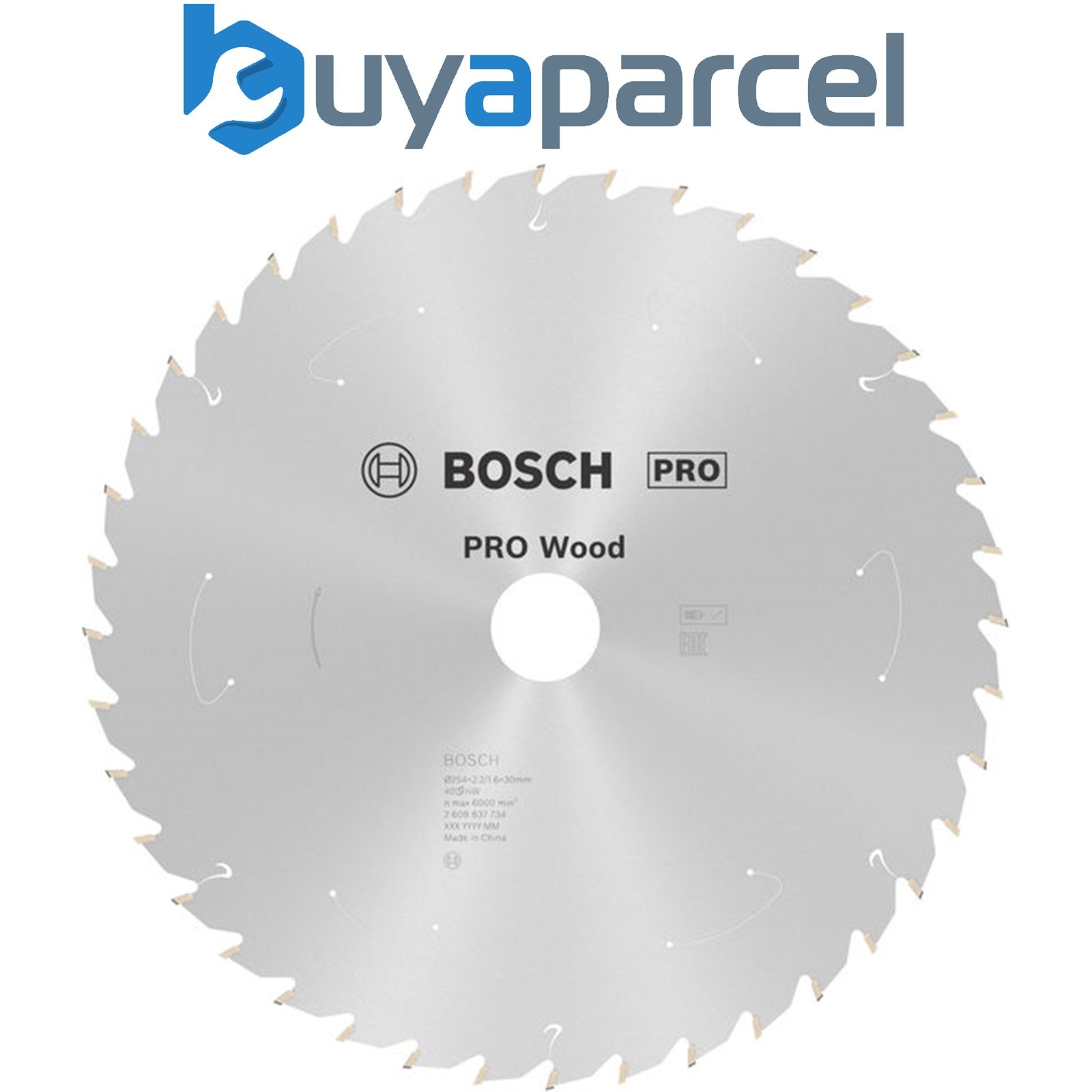 Bosch PRO Wood cordless Circular Saw Blade 254 x 2.2 x 30 mm T48 2608837734