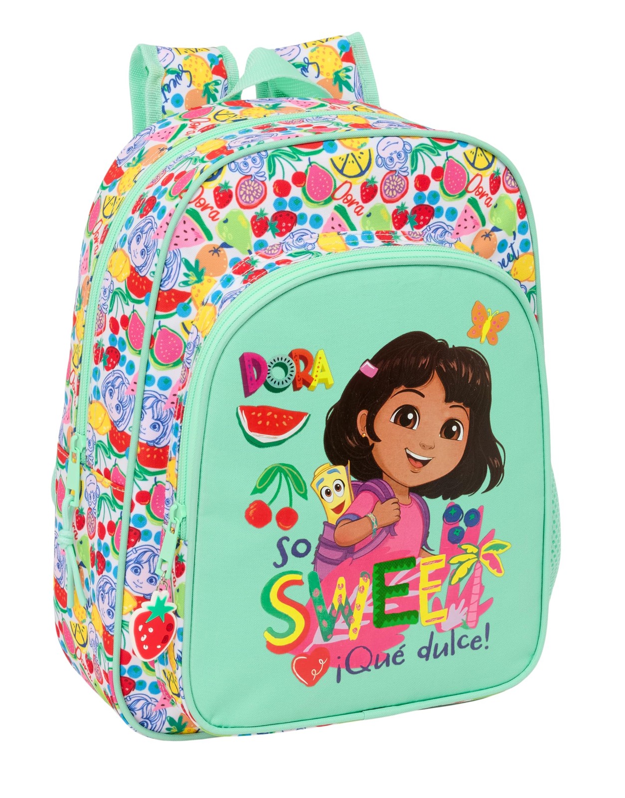 DORA – Animated Children's School Backpack, Children's Backpack, Adaptable to Tr