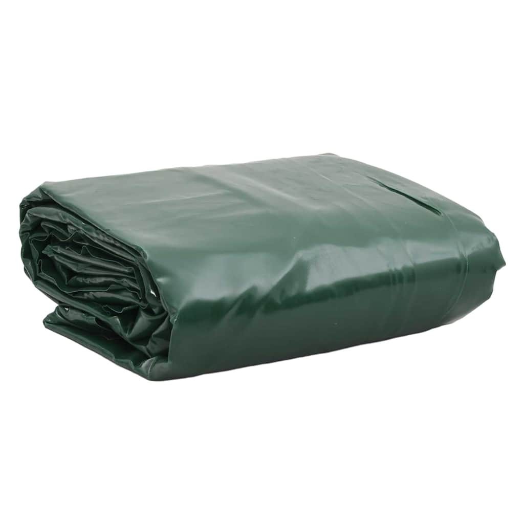 Tarpaulin Cover Ground Sheet Waterproof Camping Tarp Green 600 g/m² vidaXL