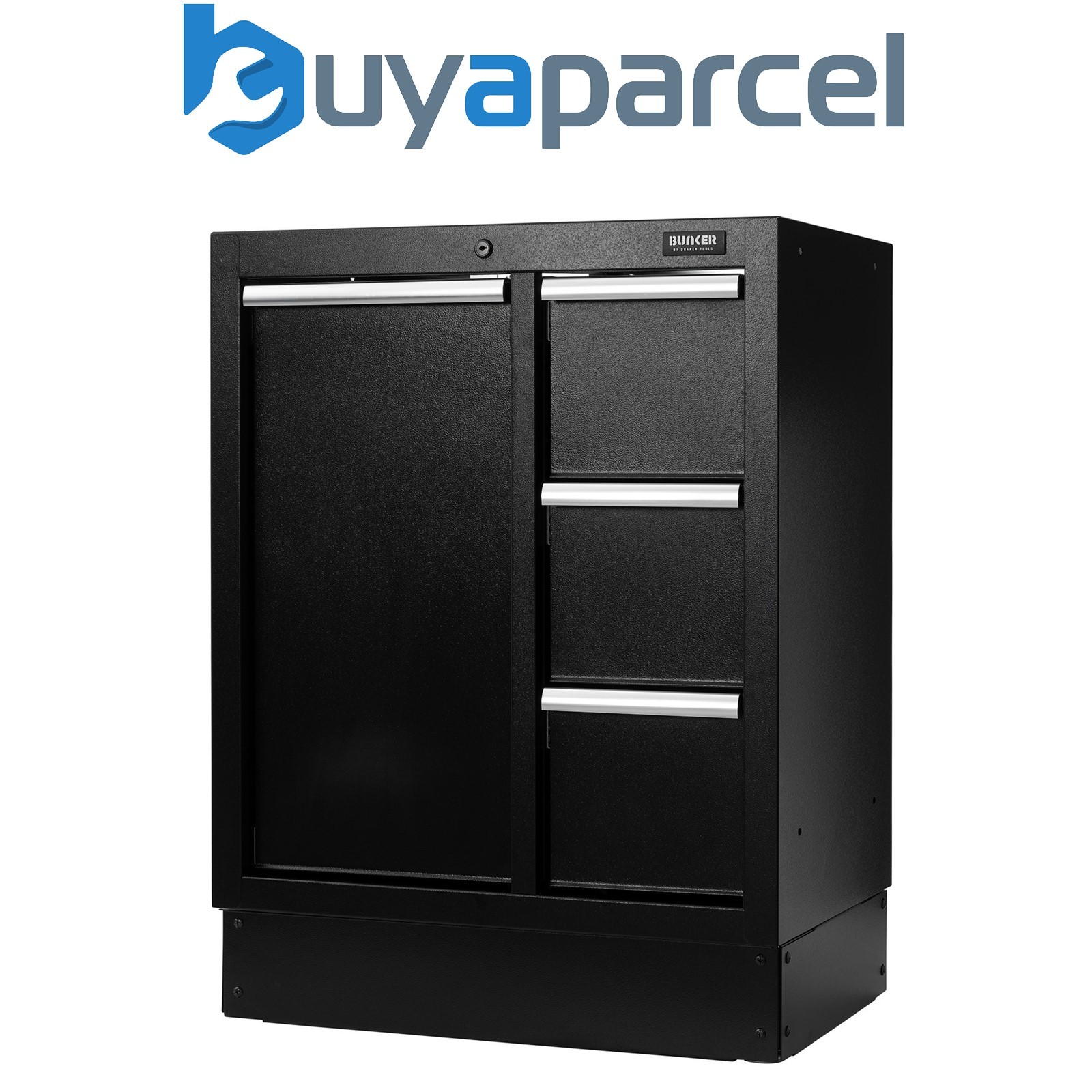 Draper 18843 BUNKER Modular Power Tool Base Cabinet, 4 Drawer, 680mm