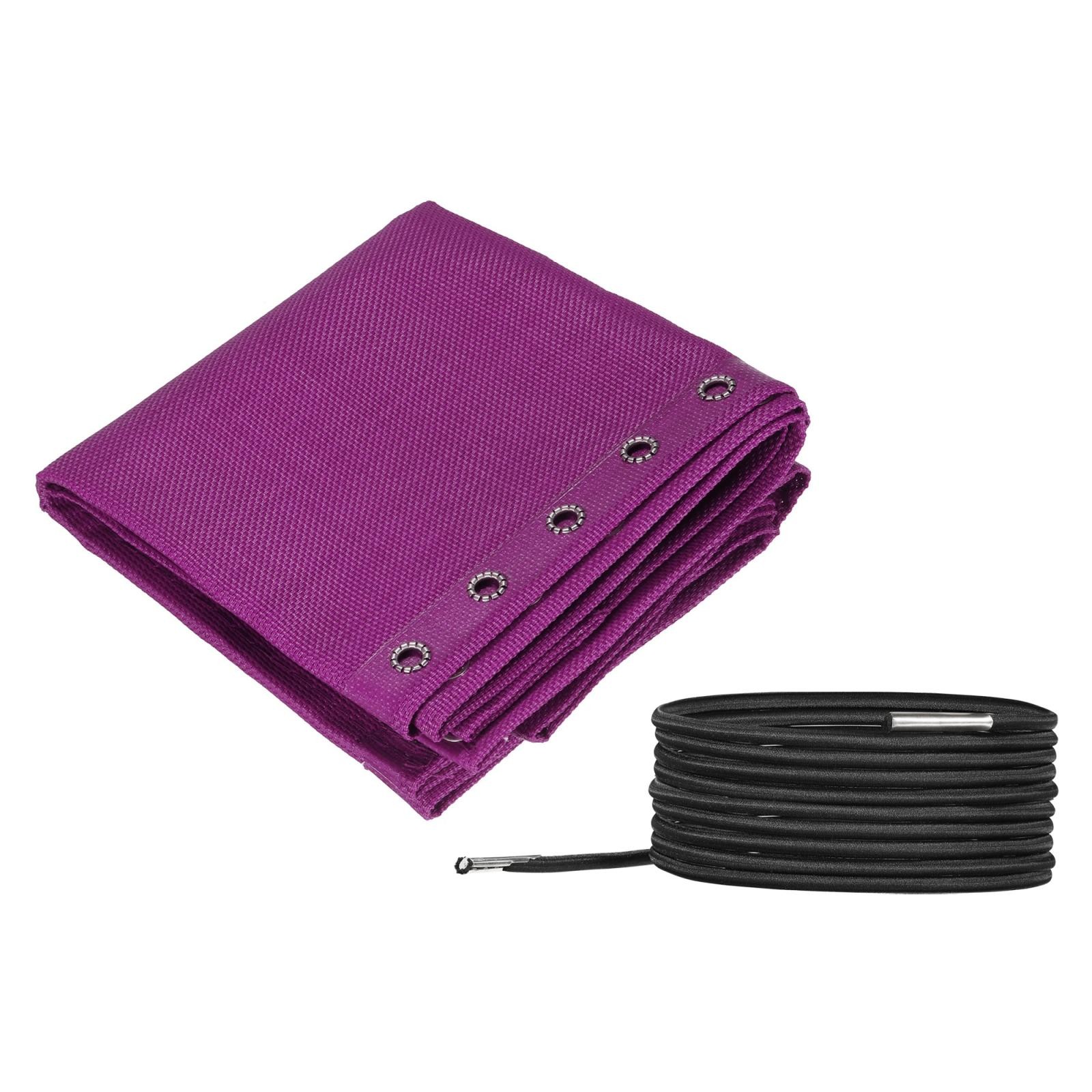 Gravity Chair Replacement Fabric Recliners Repair Kit with Ropes, Purple