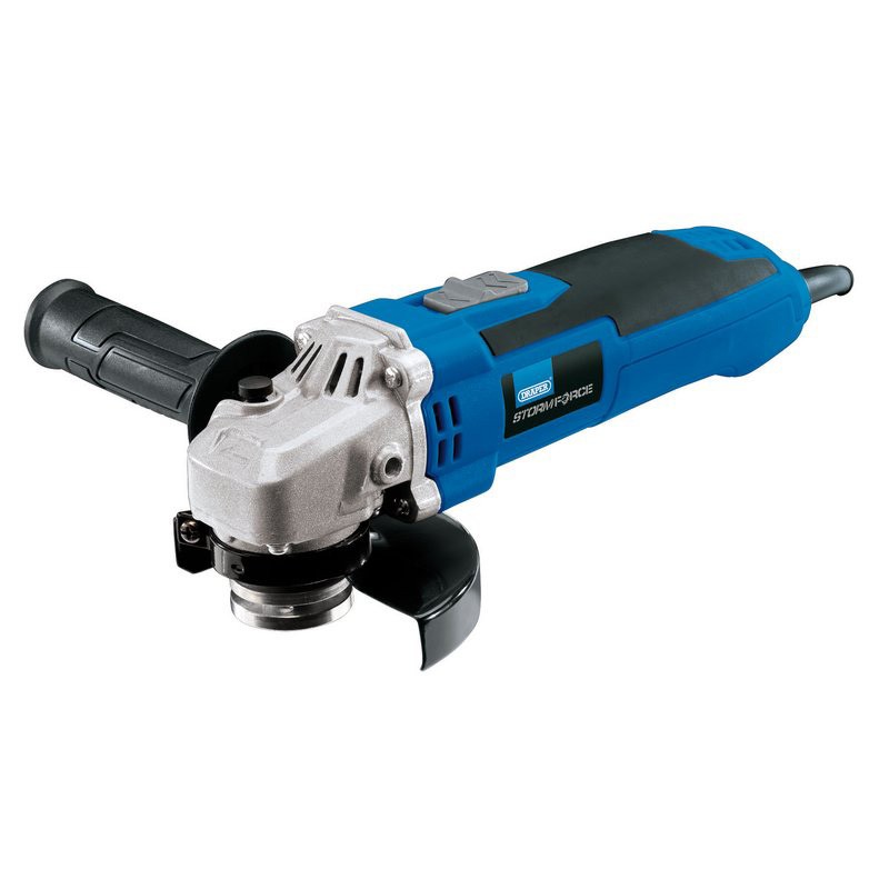 115mm Angle Grinder 230V 650W Electric 2 Year Warranty Draper Stormforce 56457
