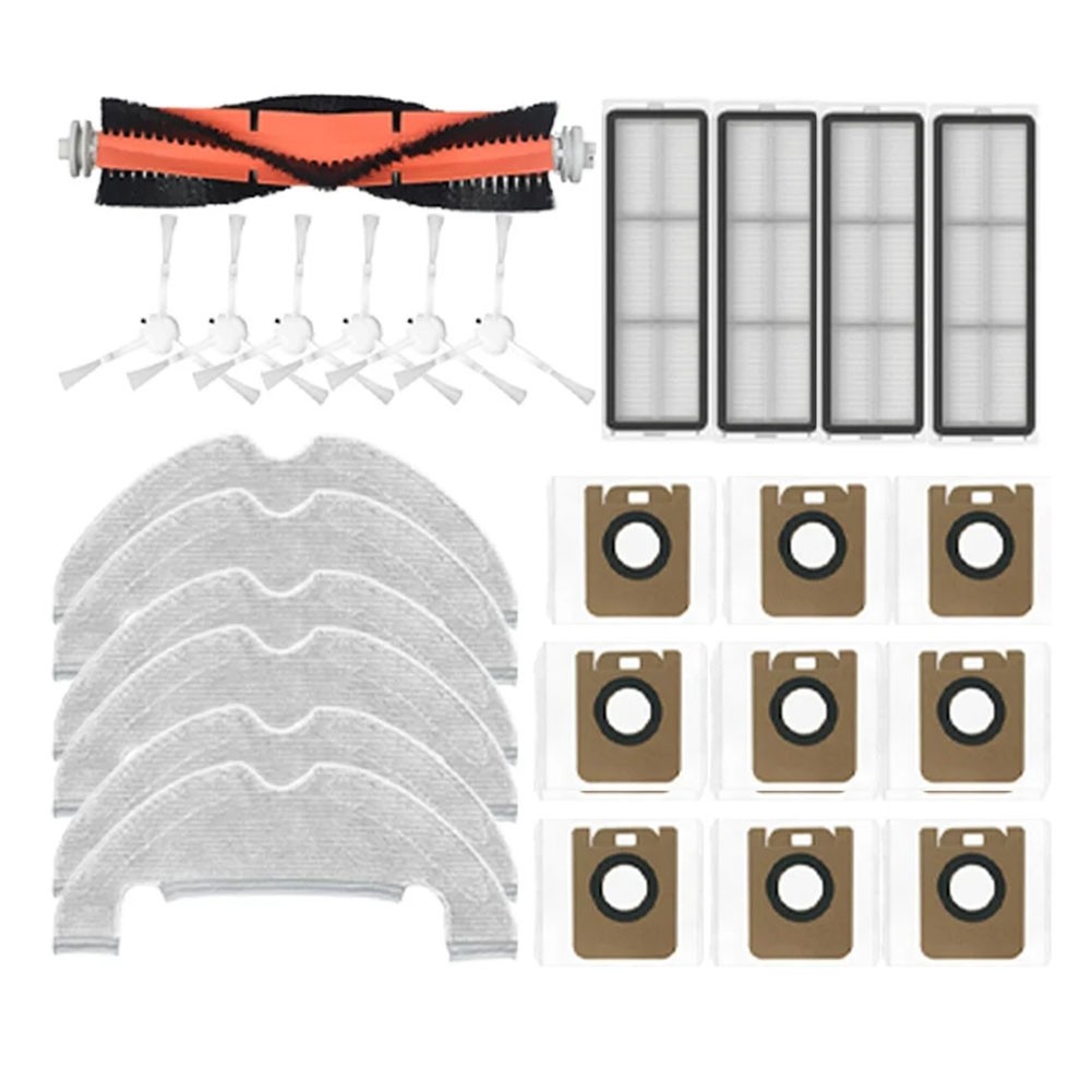 For Bot D10 Plus RLS3D Robot Vacuum Cleaner Hepa Mop Main Side Brush Dust5235