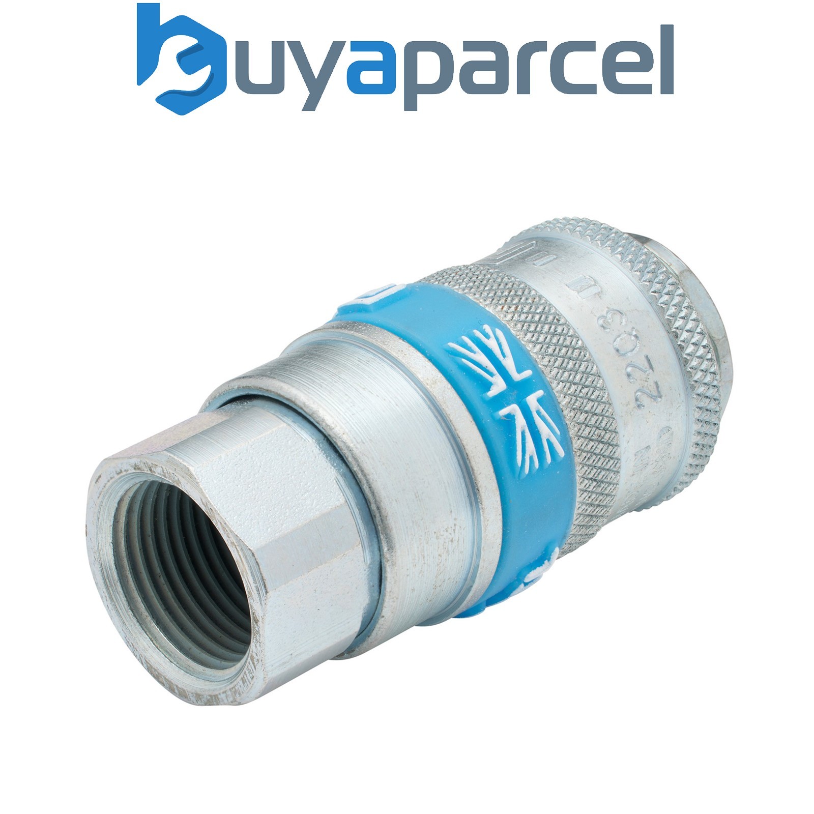 Draper 37829 3/8" Female Thread PCL Parallel Airflow Coupling (Sold Loose)