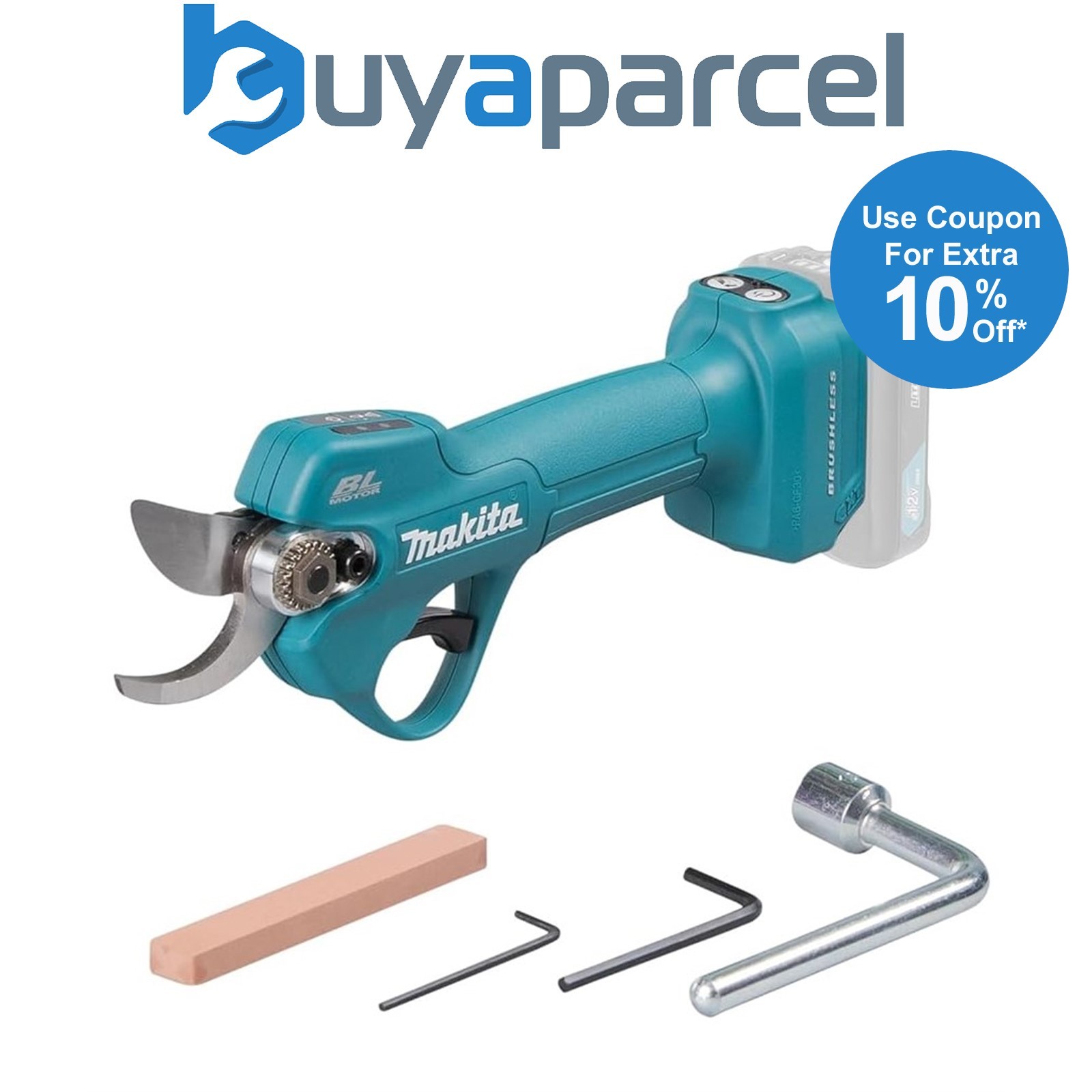 Makita UP100DZ 12V CXT Cordless Professional Brushless Pruning Shears - Bare