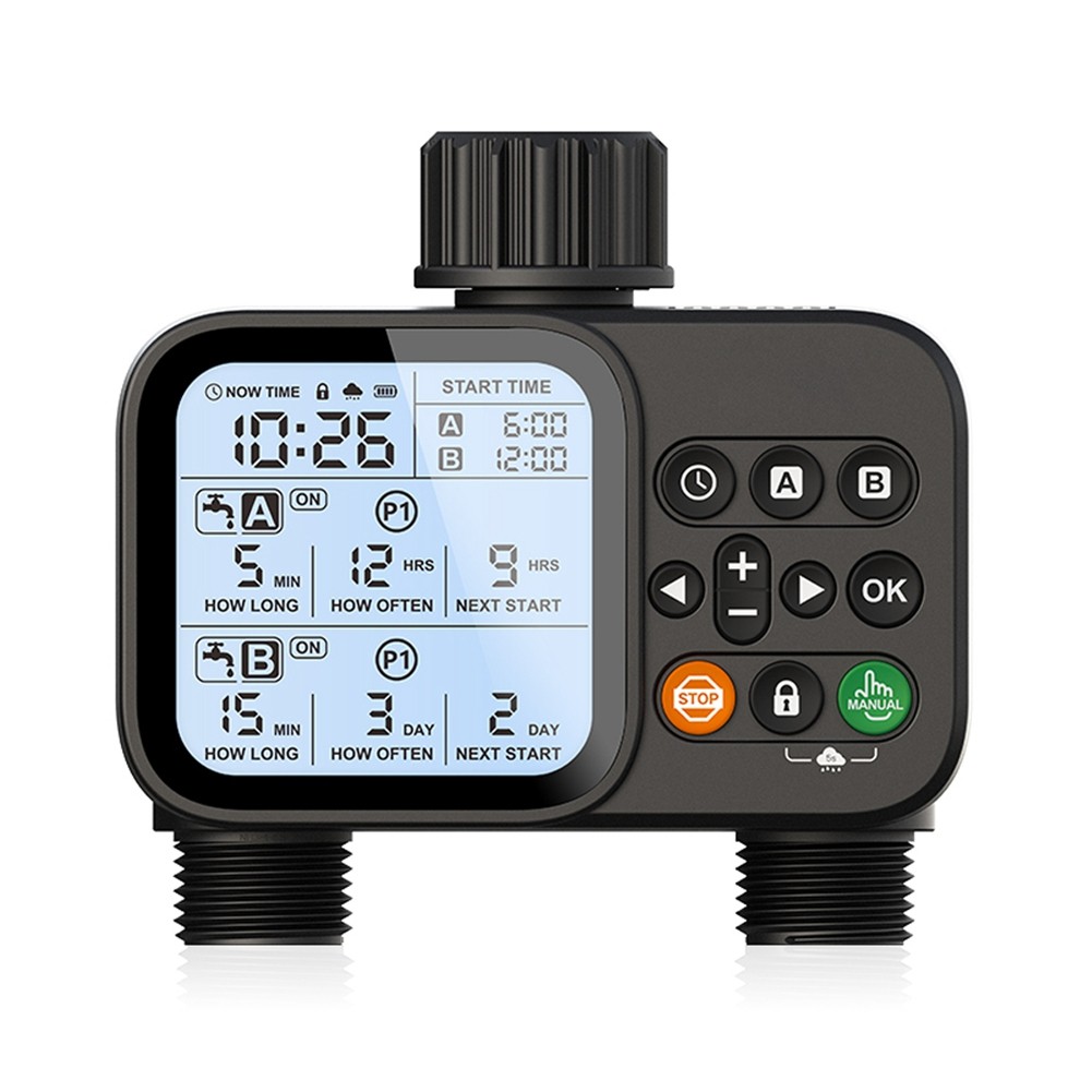 Household Solar Irrigation Timer LCD Automatic Irrigation System Outdoor 4406