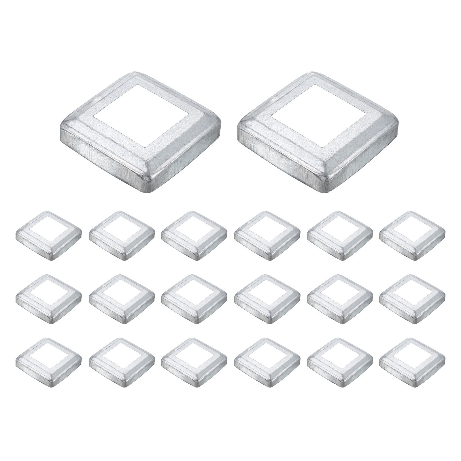 20Pcs Post Base Cover, 3.75x3.75 Integral Style Post Skirt Column Wrap(2x2)