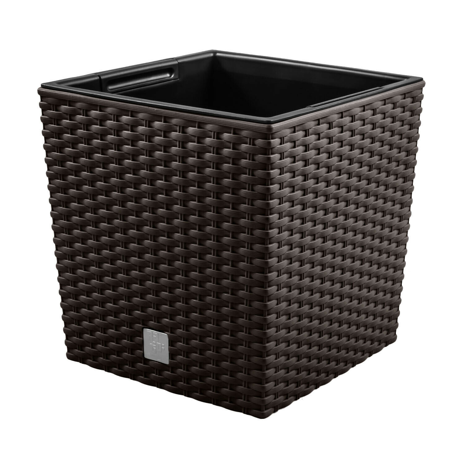 Planter Prosperplast Rattan Texture Umbra Insert DRTS400L-440U
