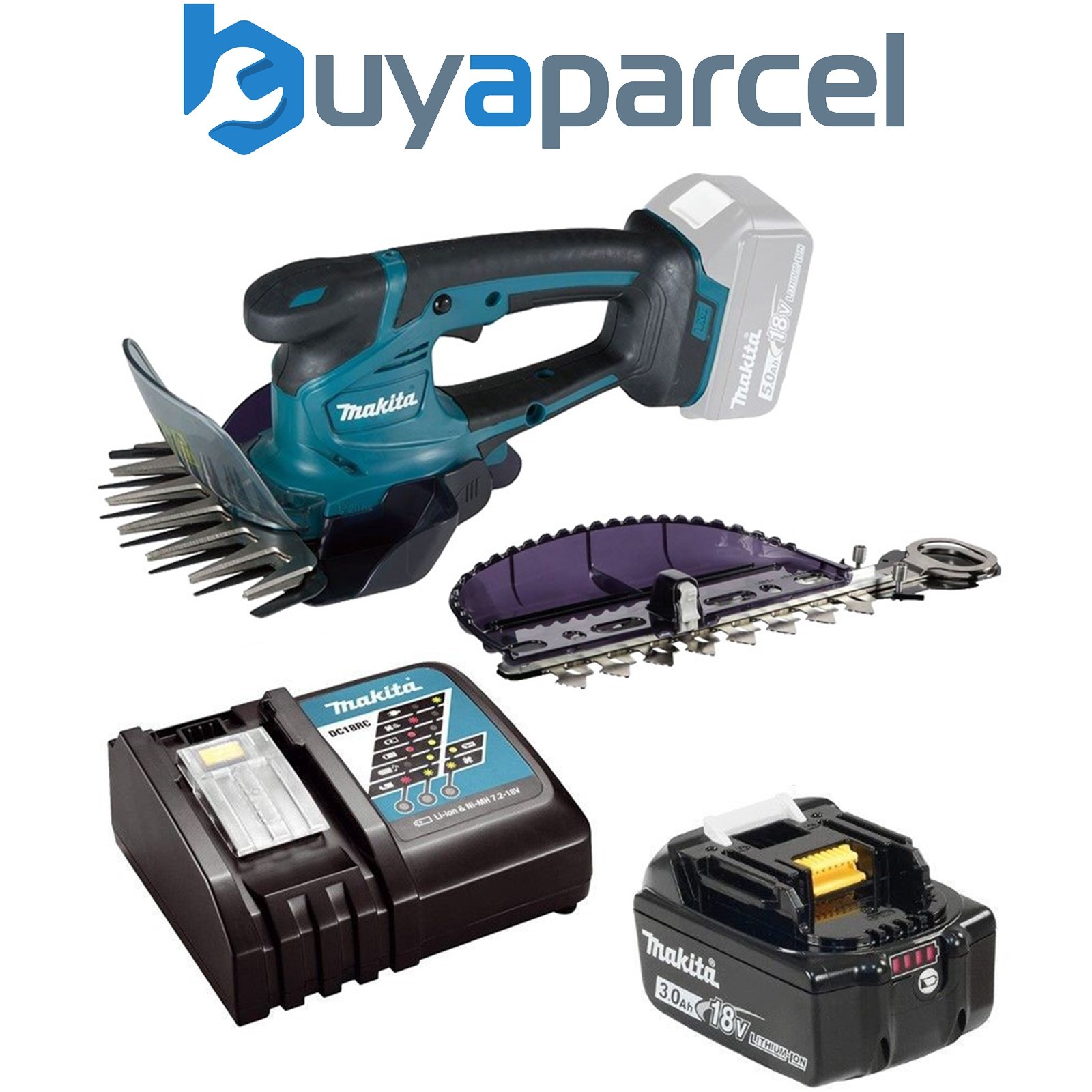 Makita DUM604ZX LXT 18v Li-Ion Cordless Grass Shear Cutter Trimmer 1 X 3.0ah