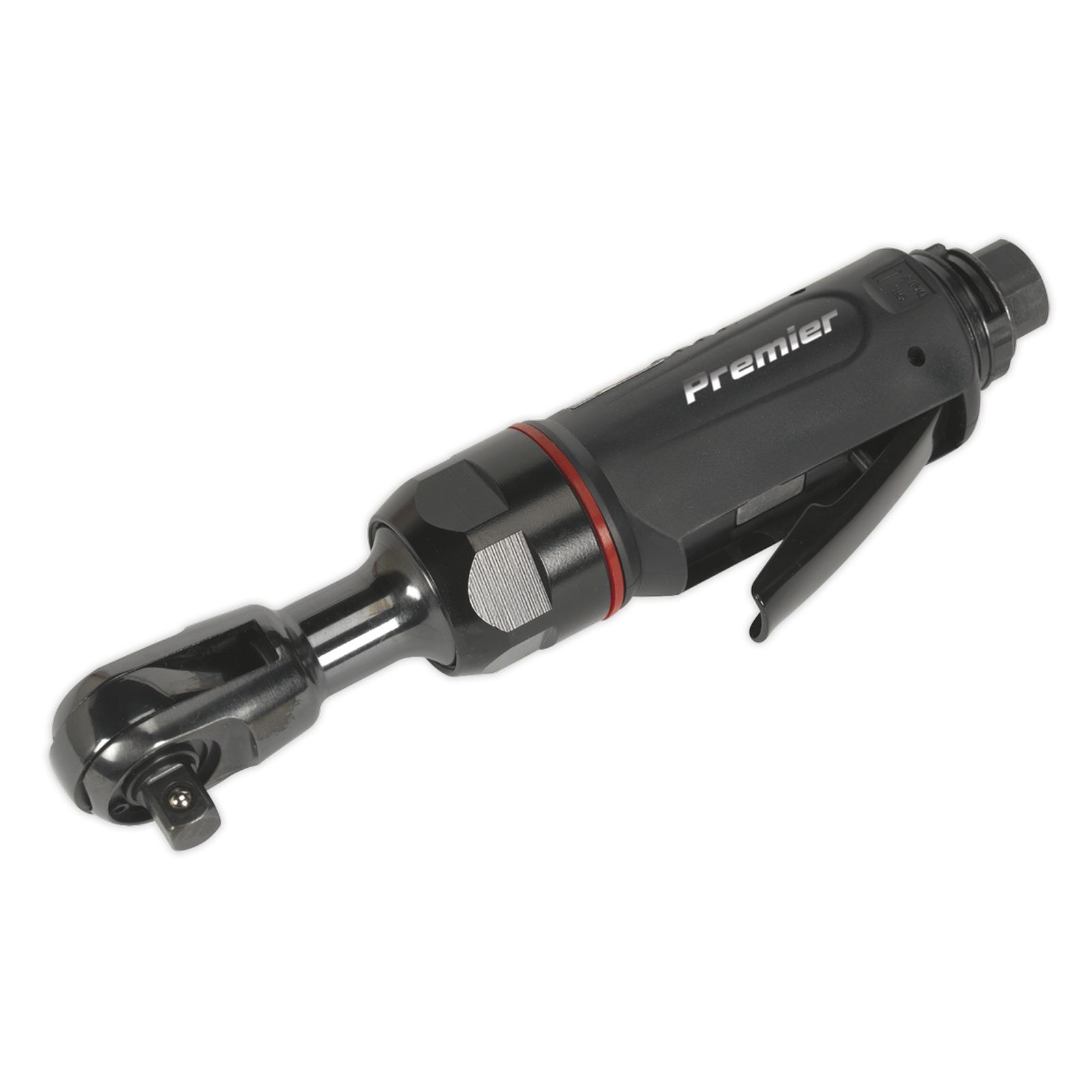 Sealey Air Ratchet Wrench Mini 3/8" Square Drive Premier Air Wrench Power Tool