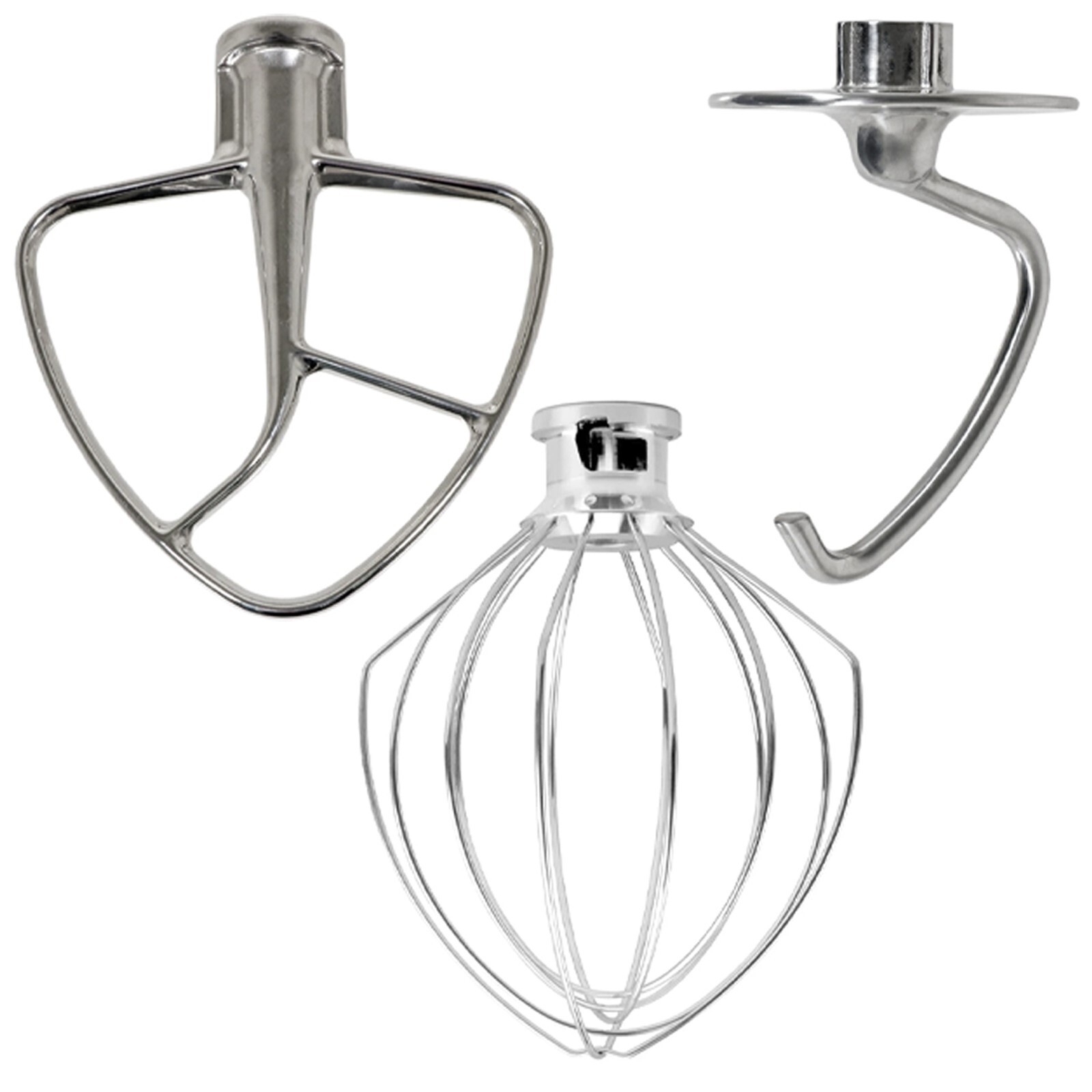 Beater Whisk for KITCHENAID Stand Mixer Dough Hook Set KSM100 KSM103 KSM110