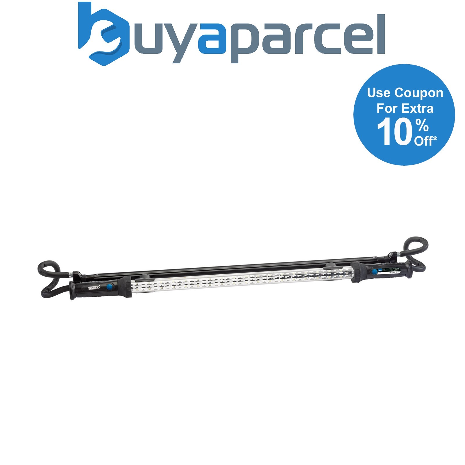 Draper 51328 16/36 SMD LED Rechargeable Under Bonnet Magnetic Inspection Lamp, 3