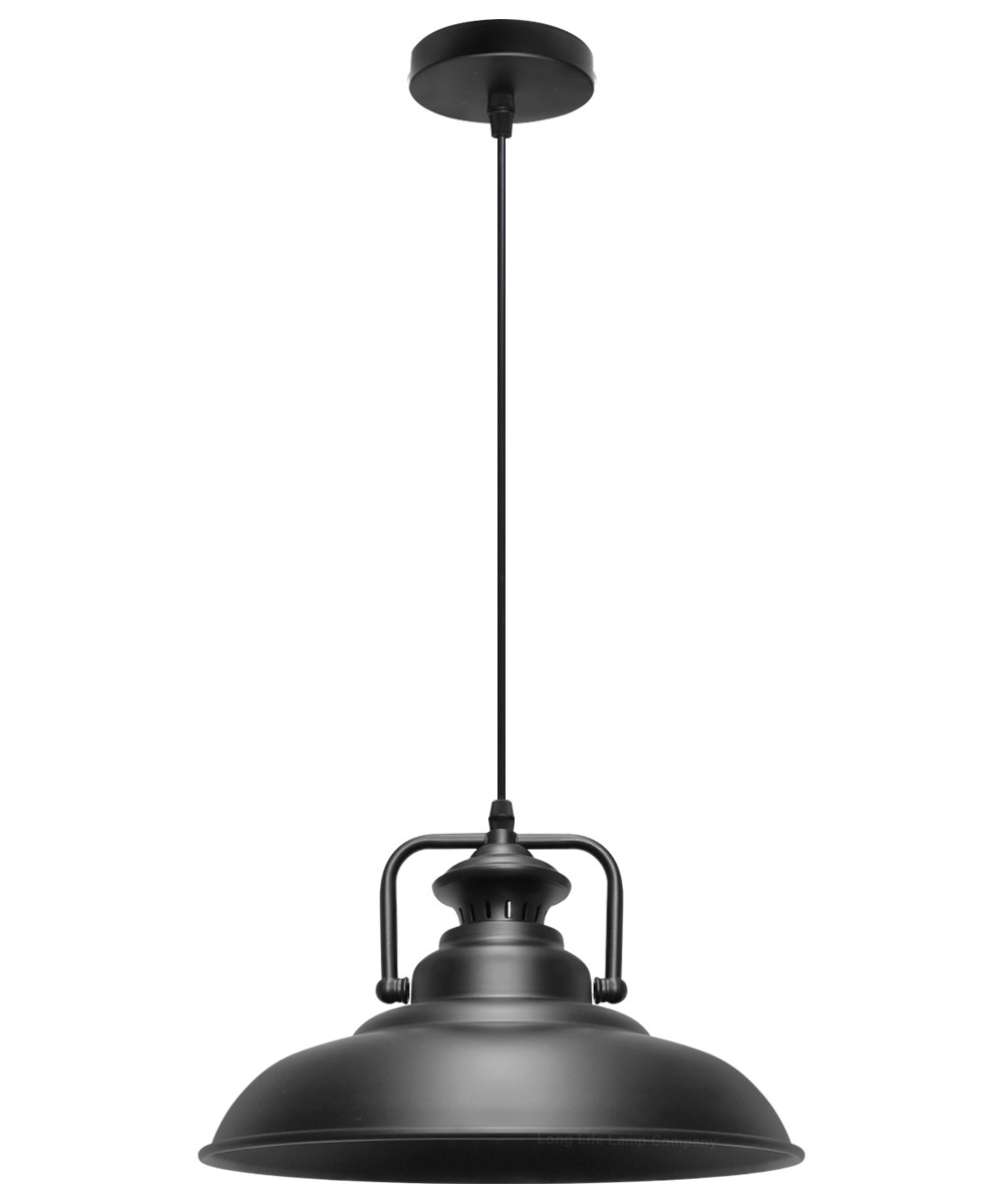 Vintage Industrial Metal Ceiling Pendant Shade Modern Hanging Retro Light M0076