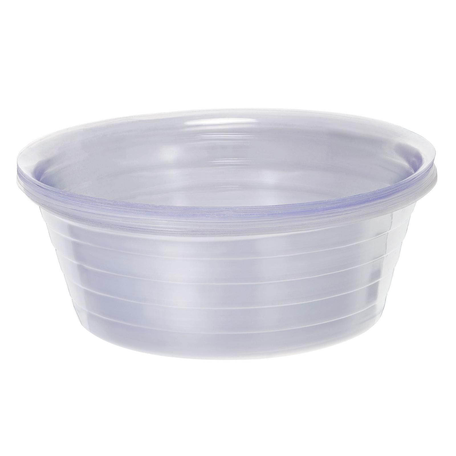 20pcs Plant Pot Saucer 11" Plastic Round Flower Drip Tray Indoor Outdoor, Clear