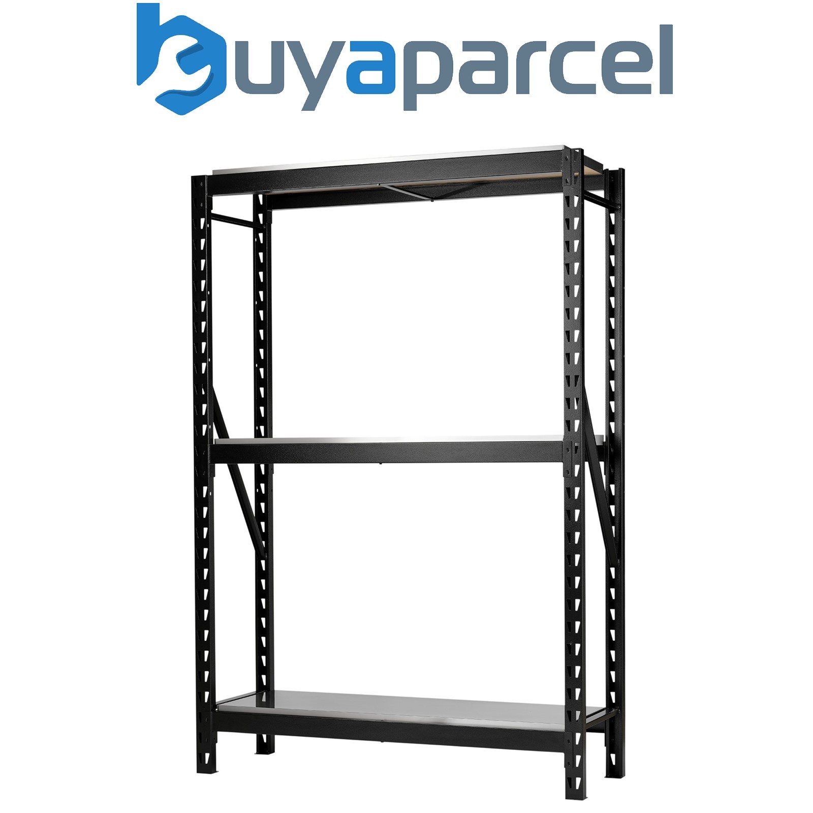Draper 27920 BUNKER 14 Piece Modular 3 Tier Racking with Stainless Steel Shelvin