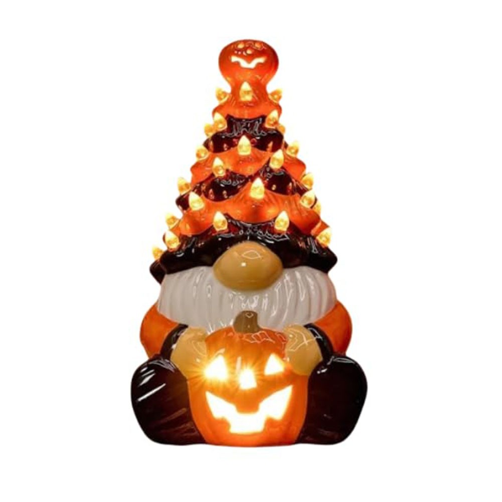Halloween Dwarf Decoration with Light Dwarf Lamp Halloween Decorations for4593