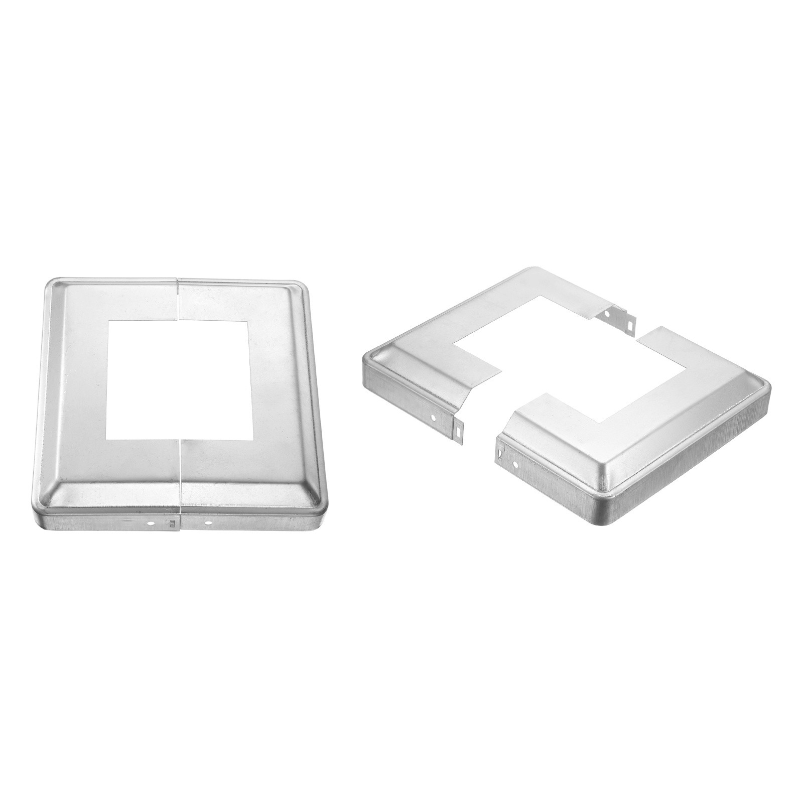 2Pcs Post Base Cover, 8x8 Split Style Post Skirt Column Wrap(4x4)