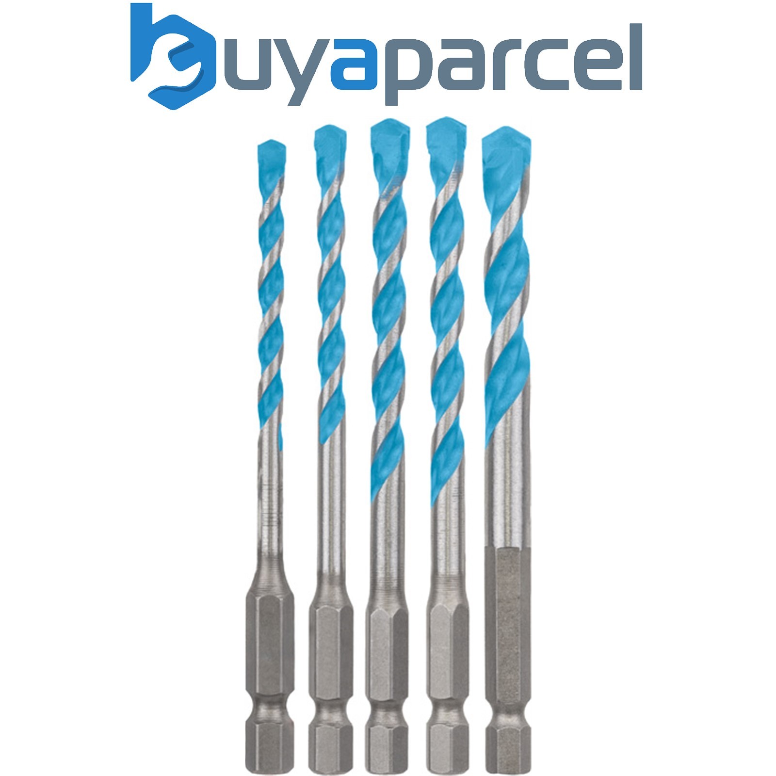 Bosch EXPERT HEX-9 MultiConstruction Drill Bit Set 4/5/6/6/8mm 5-pc 2608900585