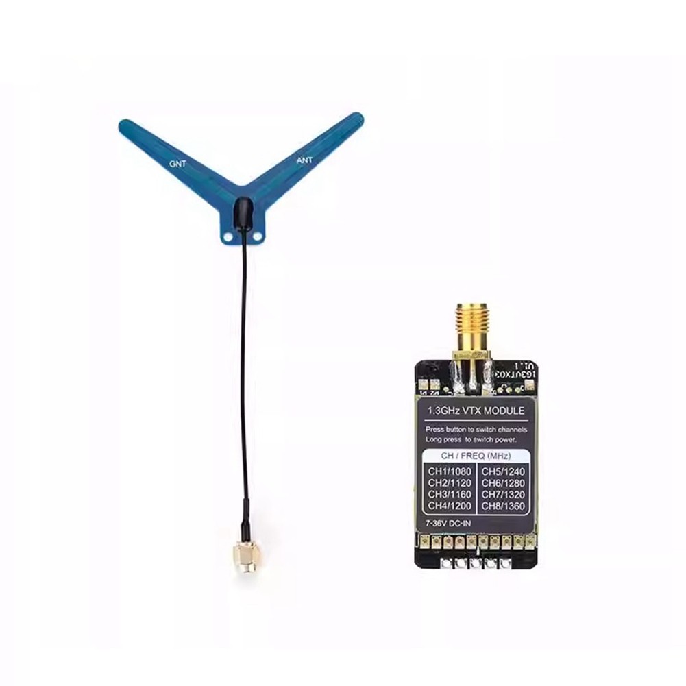 High 1.3G 800mW 8CH VTX Audio Video FPV Transmitter for RC FPV Drone8024