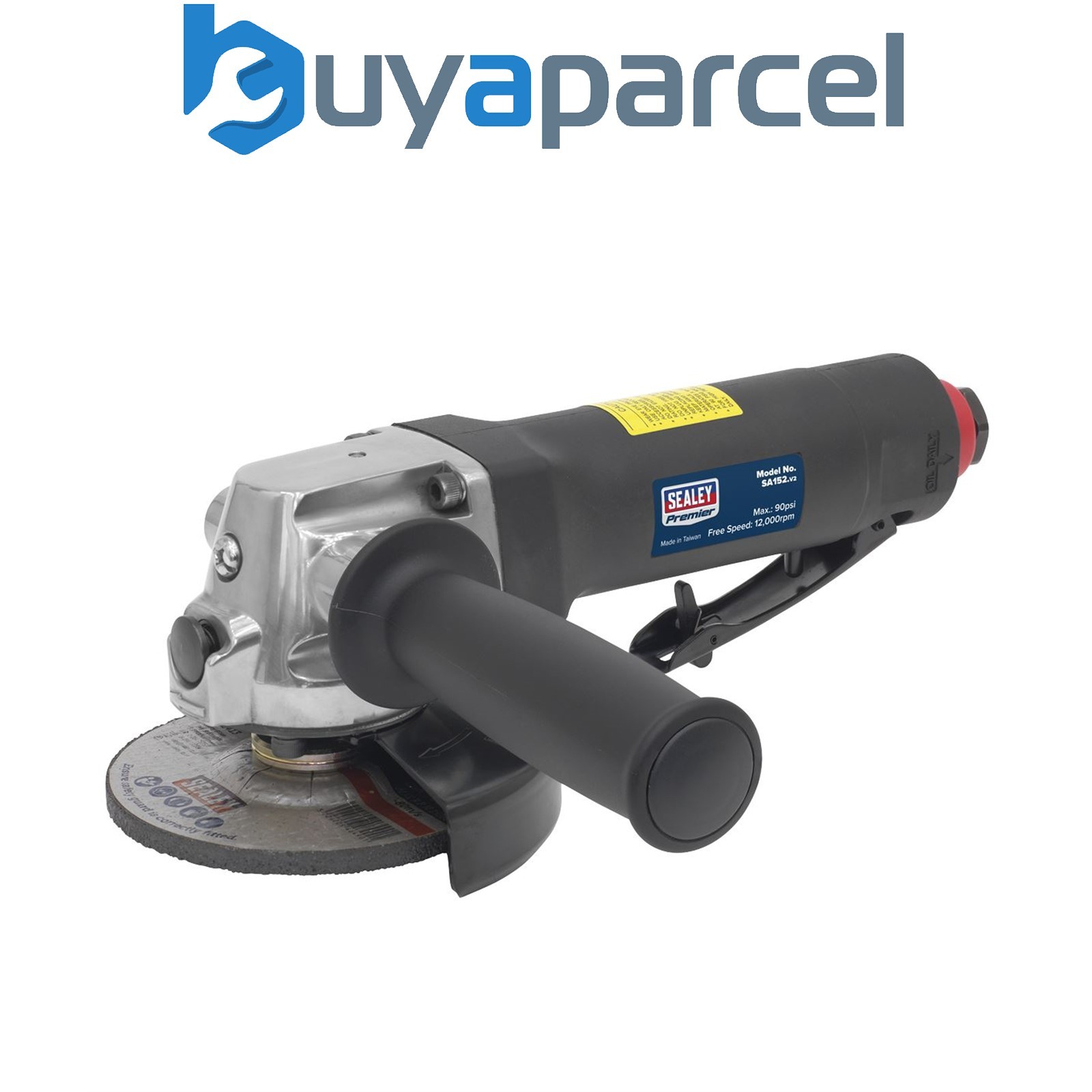 Sealey SA152 Premier Composite Air Angle Grinder 100mm