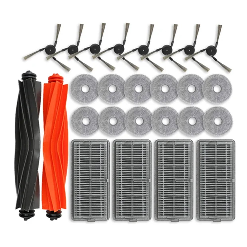 For X40 Pro Ultra Robot Vacuum Cleaner Spare Parts Main Side Brush Hepa 6229