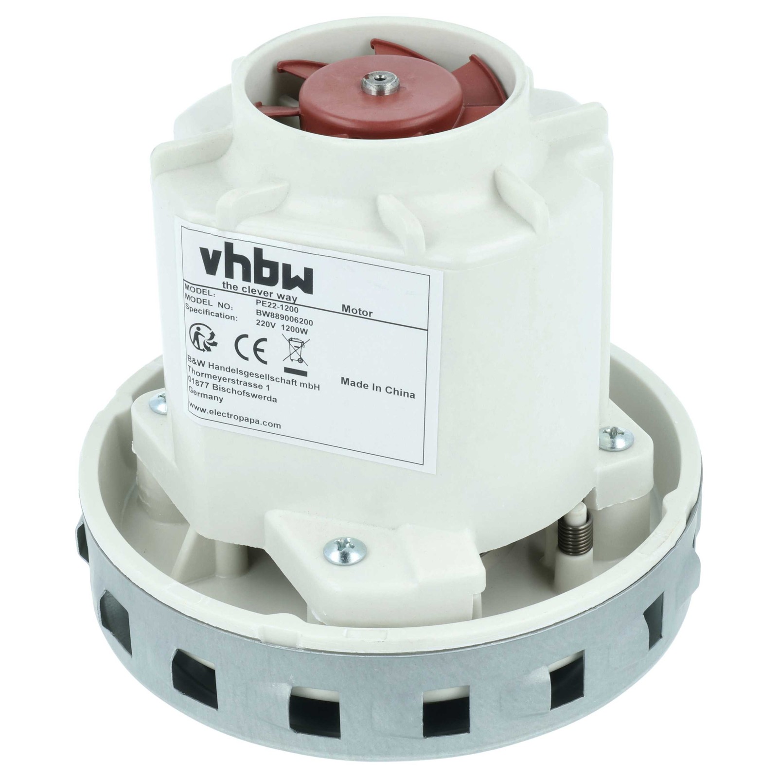 Vacuum Motor for Nilfisk AERO 26-21 PC Aero 21-21 Aero 26-01 PC Hoover 1200W