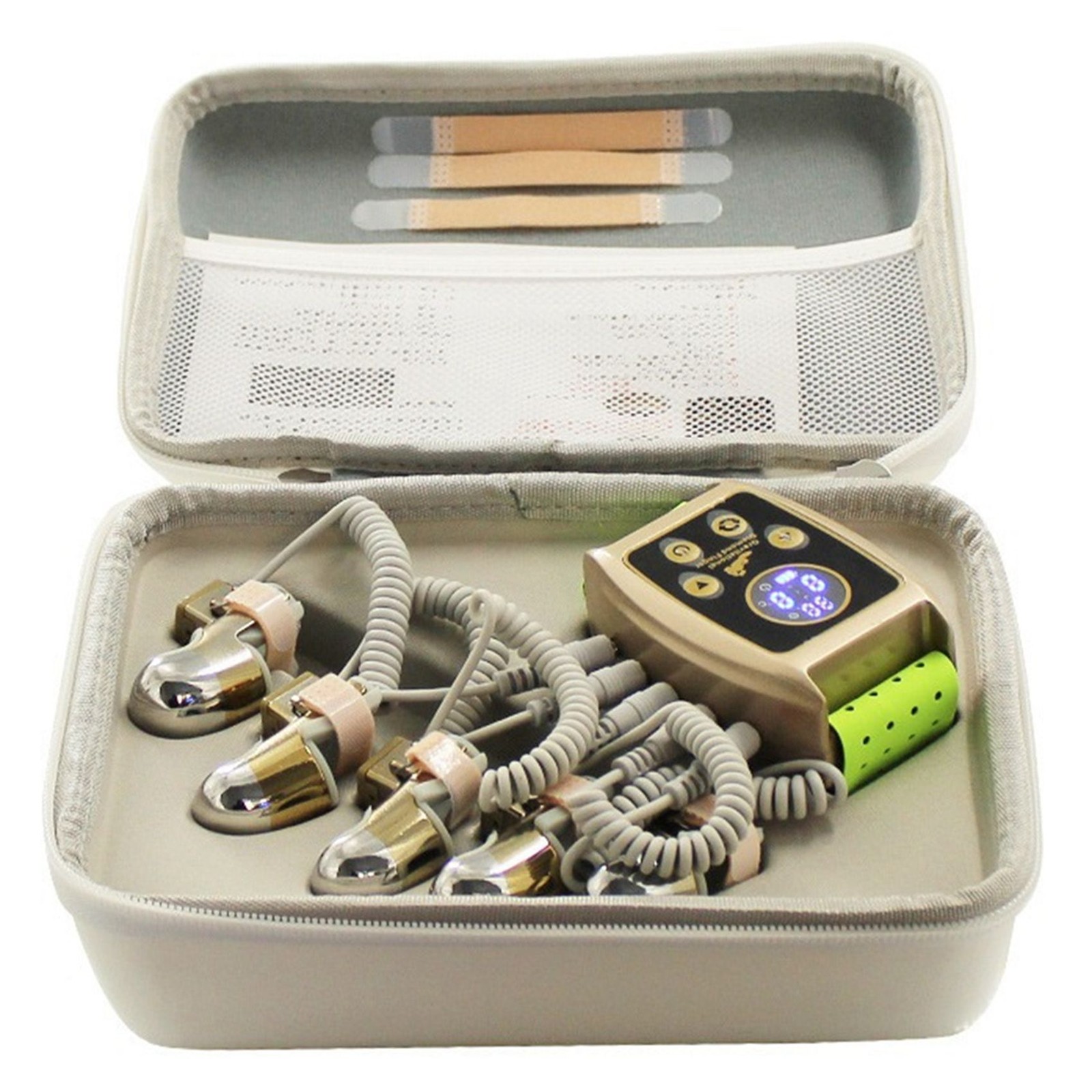 Radio Frequency Microcurrent Golden Finger Face Lifting Body Massager EMS9519