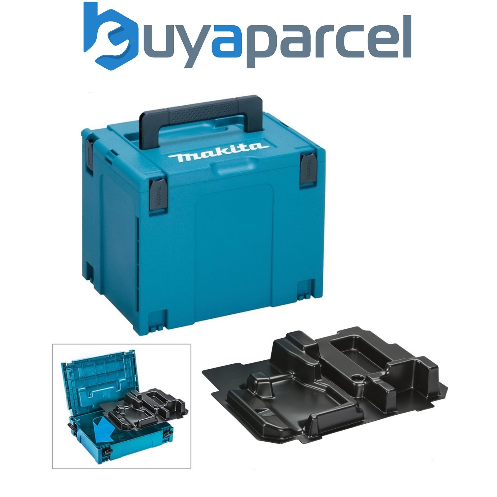 Makita 18v Cordless SDS Hammer Drill Makpac Tool Case + Inlay for DHR242 DHR243