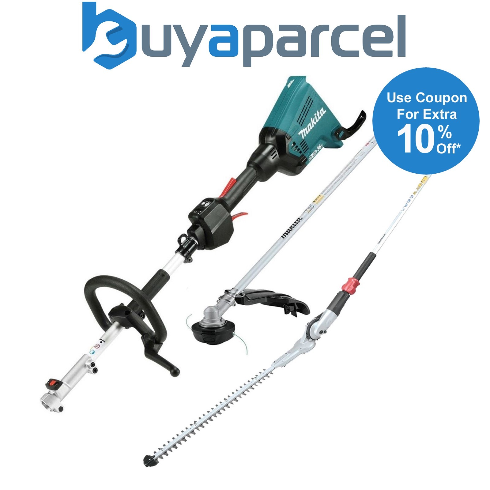 Makita DUX60Z Brushless 18v 36v Cordless Split Shaft Brush Cutter Hedge Trimmer