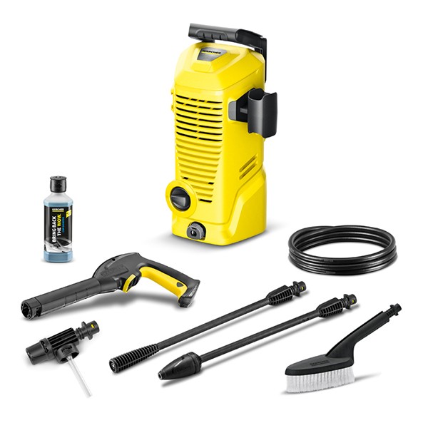 K2 Car Pressure Washer 1400W With Cleaning Accessories - Karcher 1.673-525.01