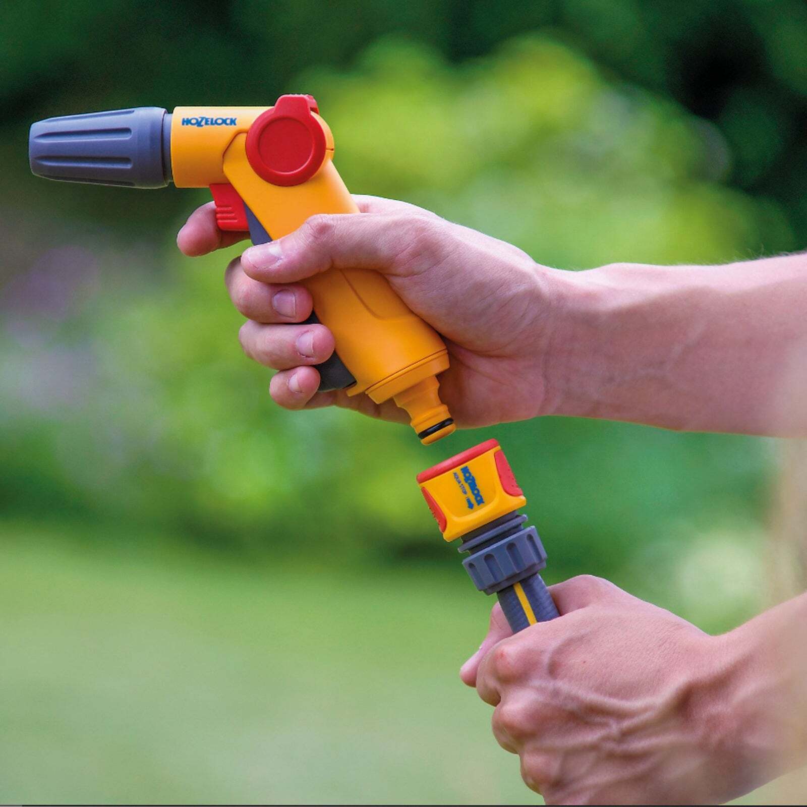 Hozelock Flow Control Jet Spray Gun & Aquastop