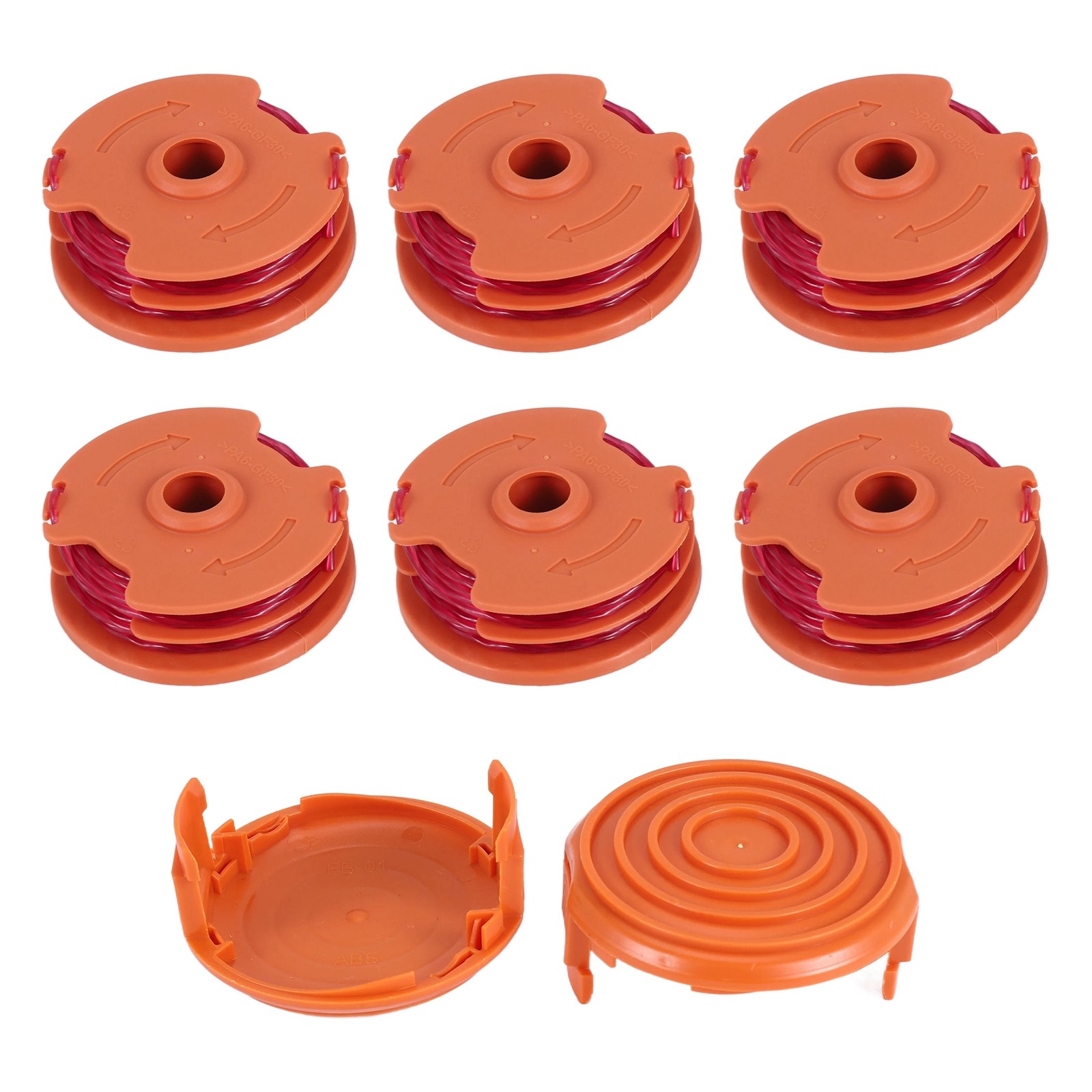 2X( Eater Replacement Spools for WA0007 WG116 WG119 String Trimmer5453